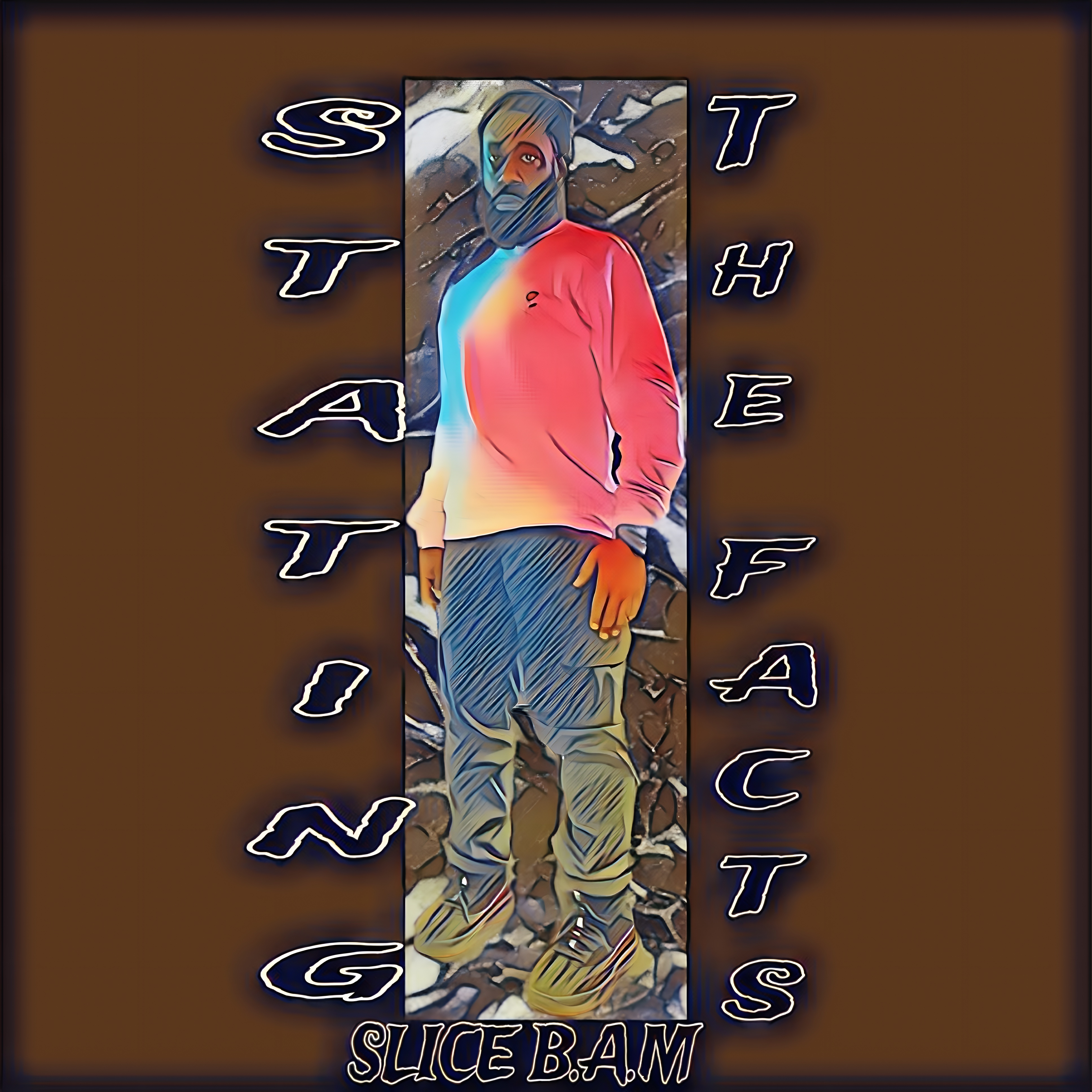 Stating The Facts  slice B.A.M artwork