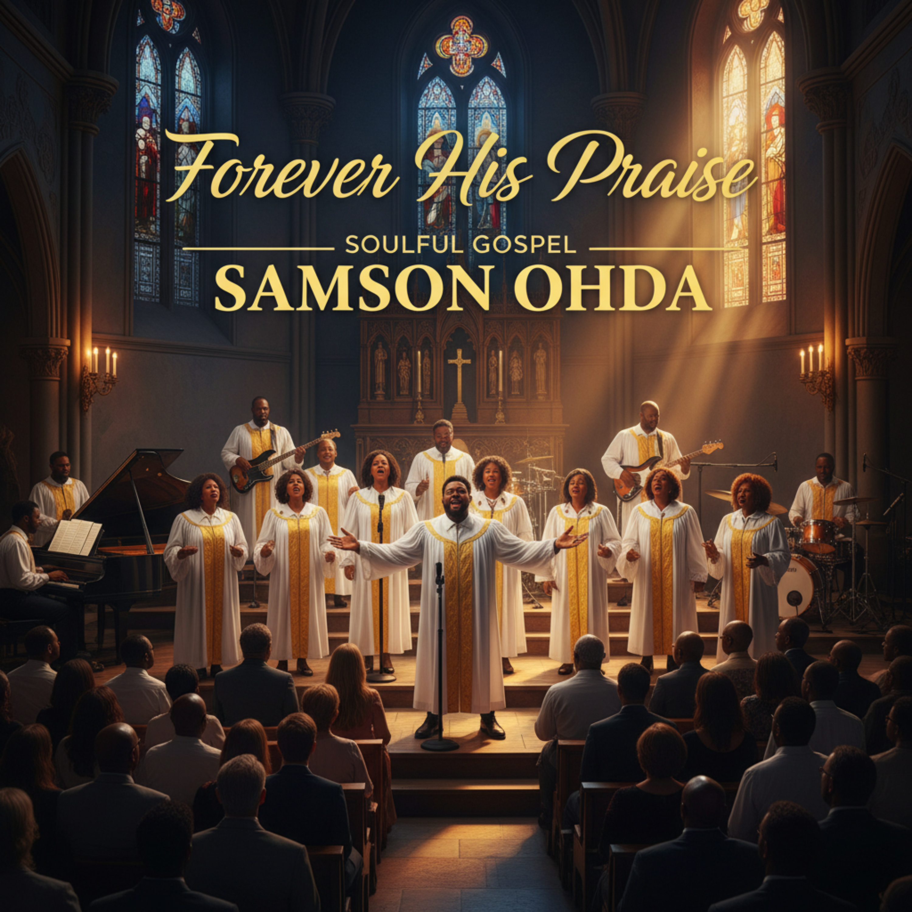 Forever His Praise by Samson Ohda  cover art