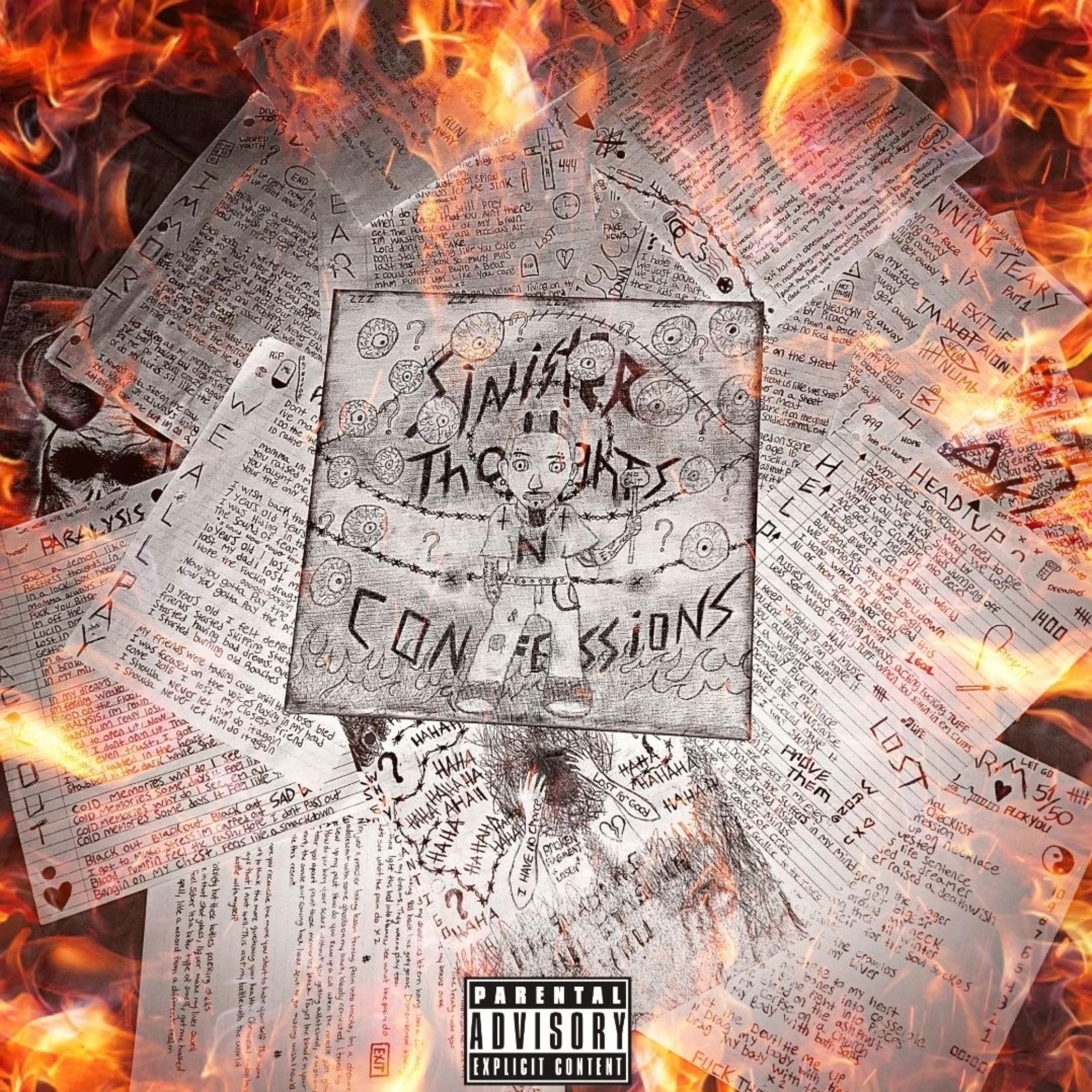 SINISTER THOUGHTS N CONFESSIONS artwork