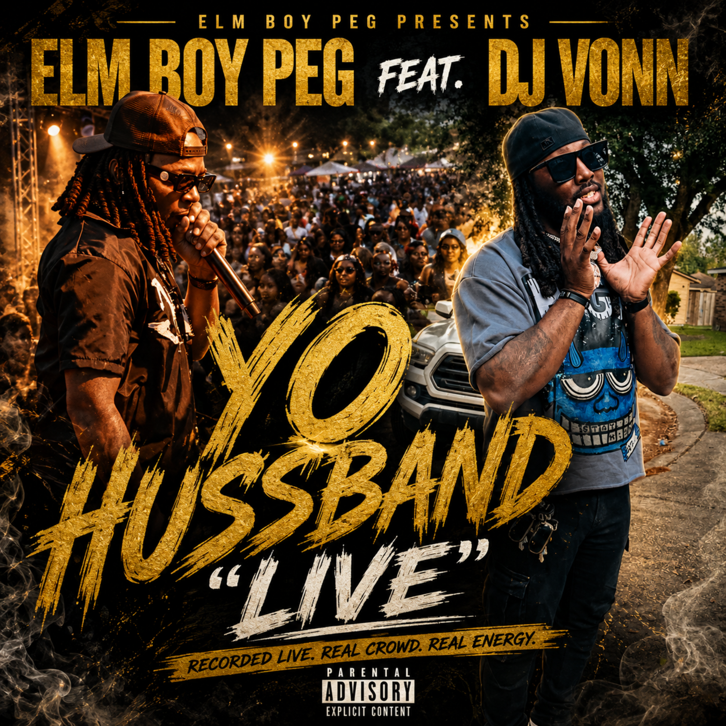 Yo Hussband (Live) by Elm Boy Peg cover art