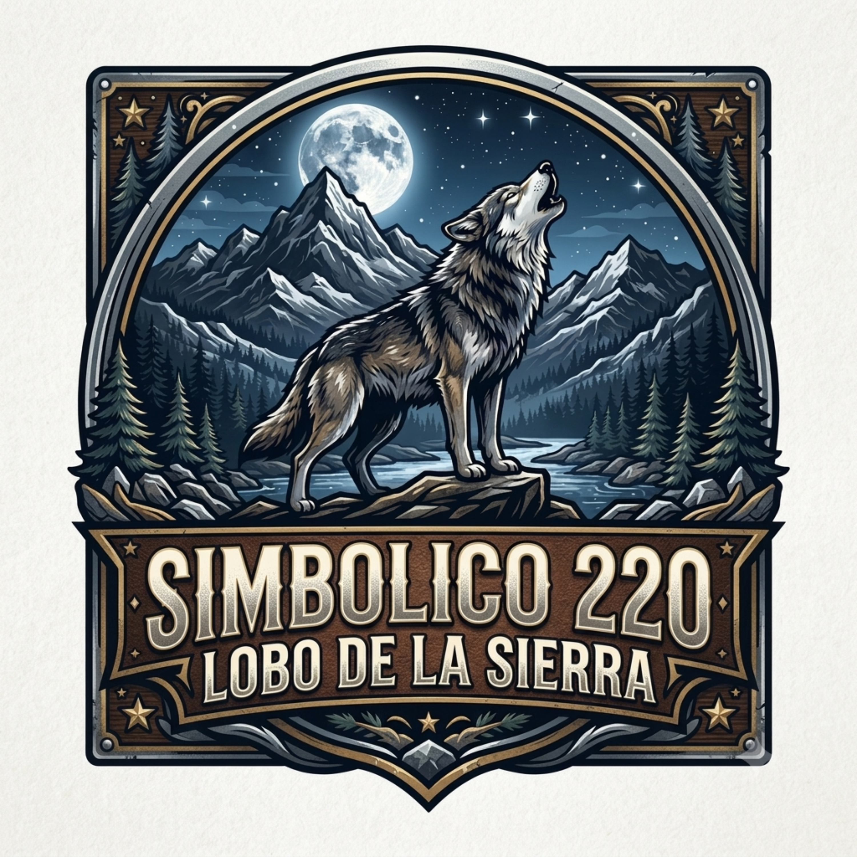lobo de la sierra by simbolico220 cover art