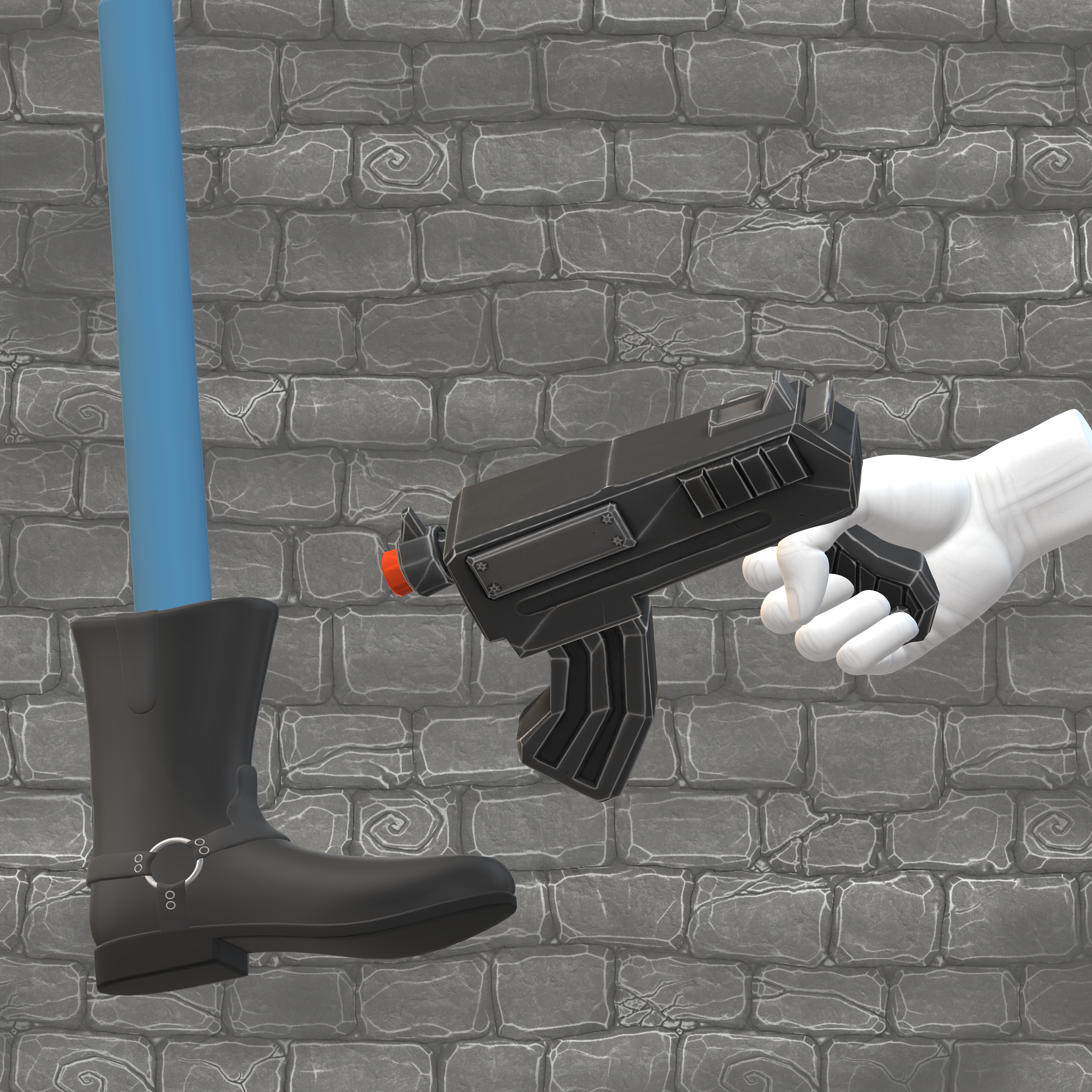 Shoot A Body on His Feet artwork