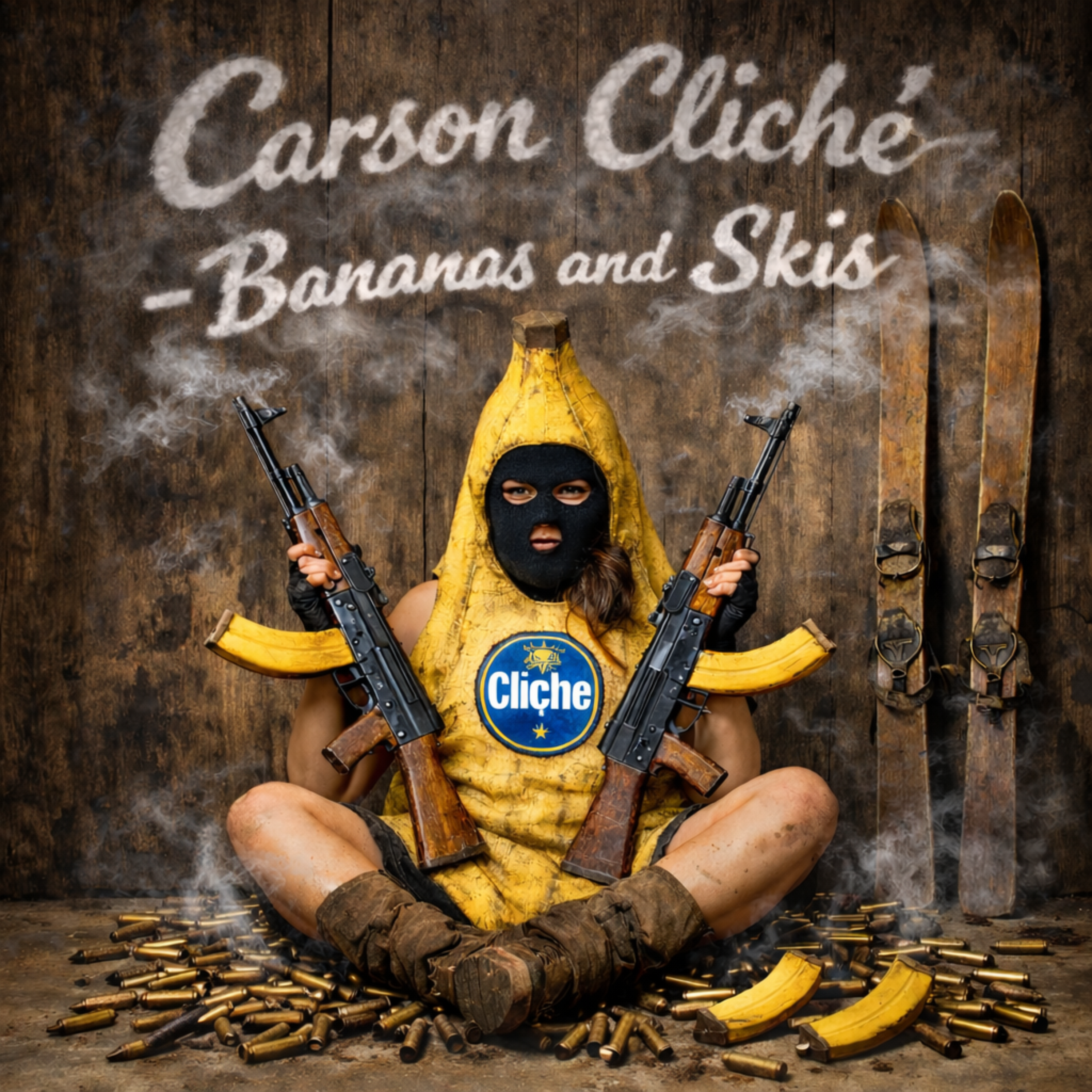 Bananas and Skis artwork