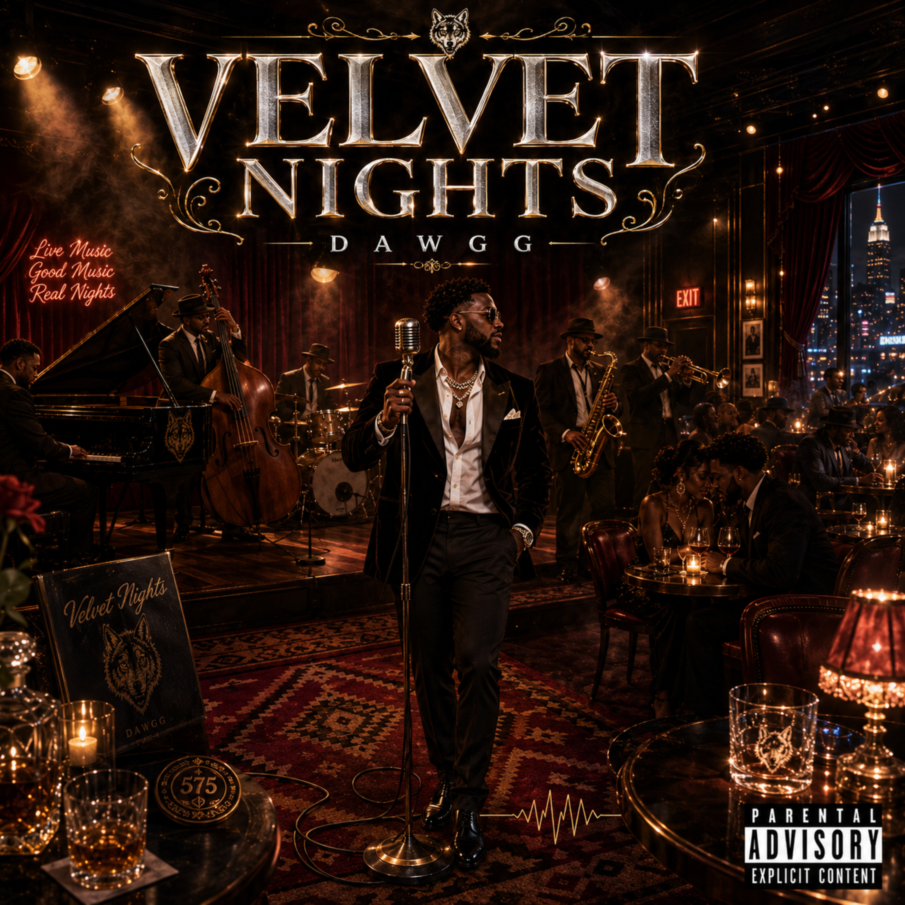 Velvet Nights by Dawgg cover art