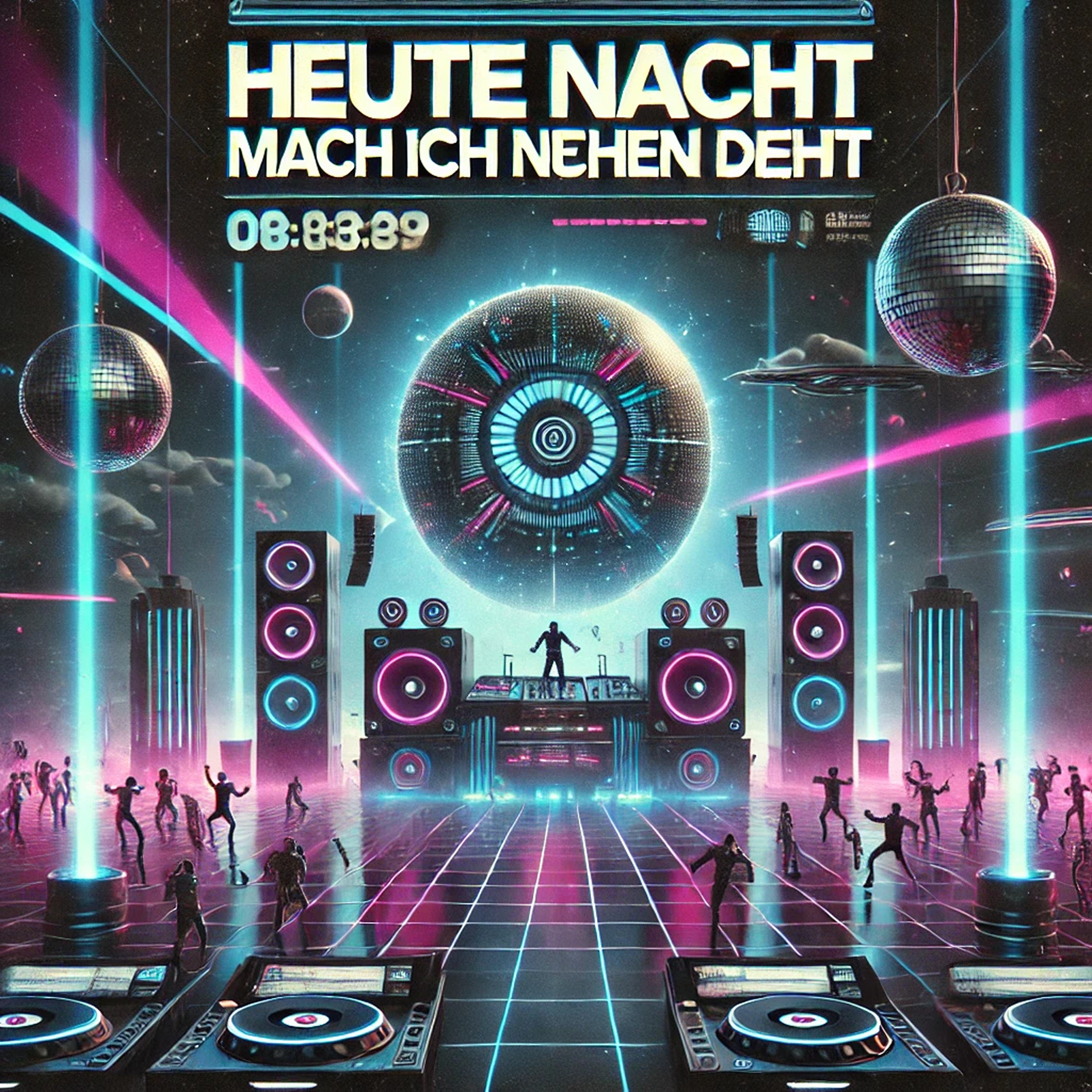 HEUTE NACHT MACH ICH EINEN DRAUF artwork
