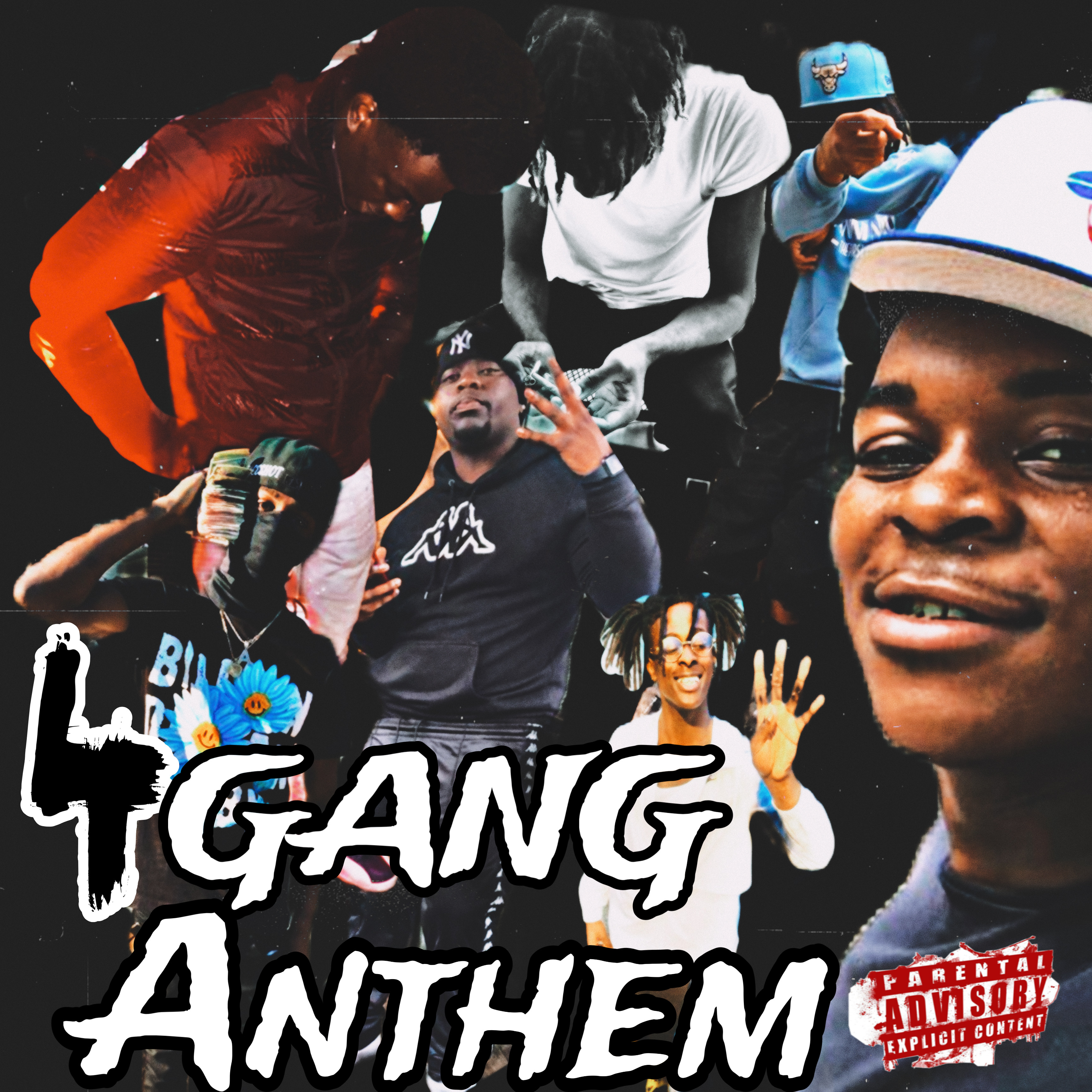 4 GANG ANTHEM artwork