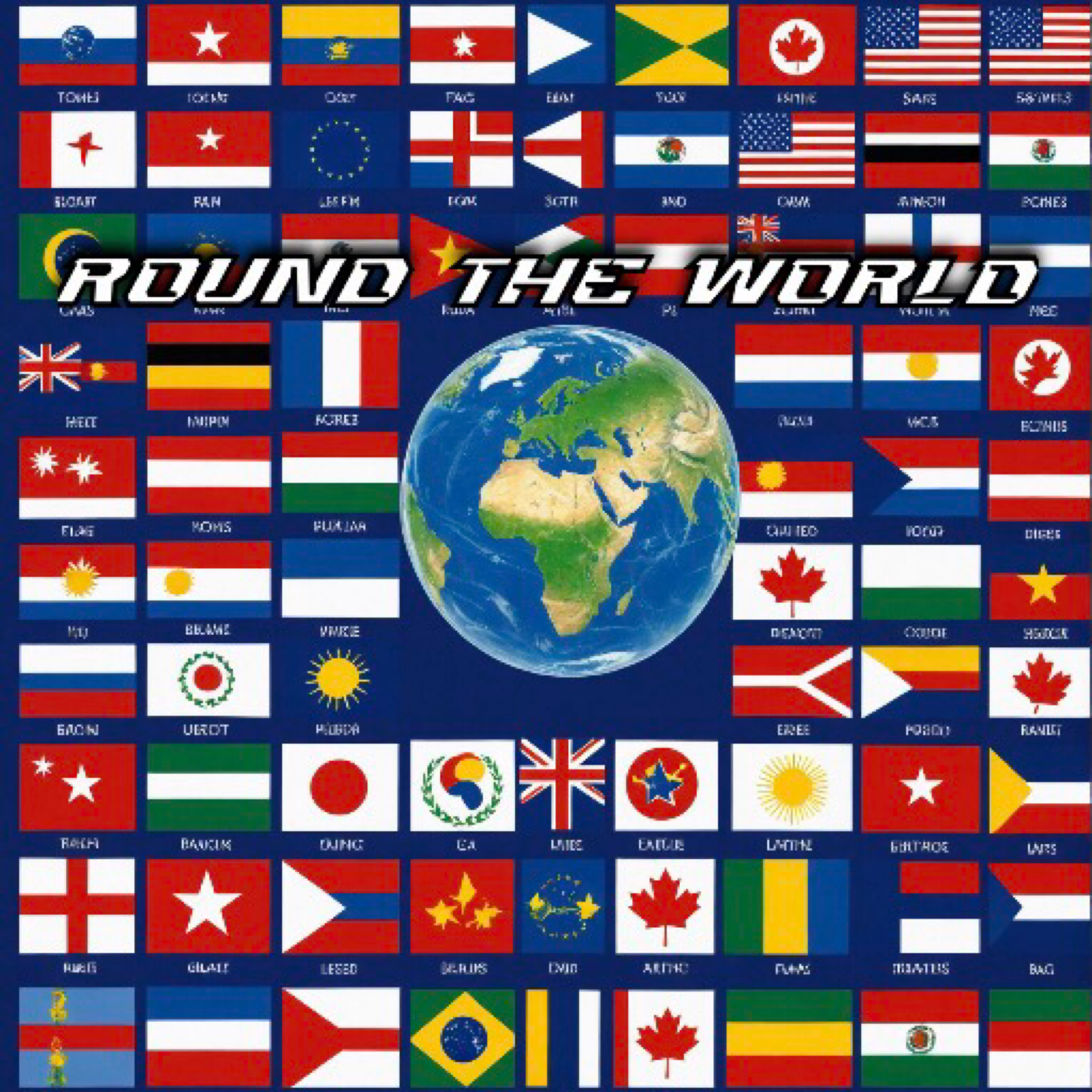 Round The World (We Got Hoes) by R1chie Hunter cover art