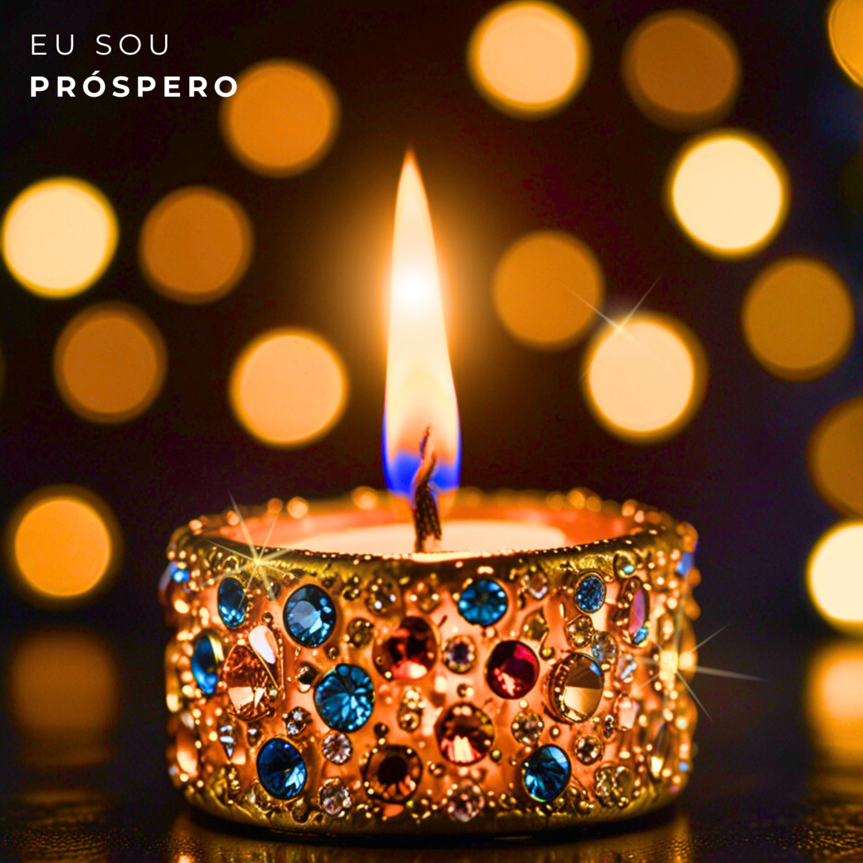 100 Mantras para Prosperidade: Eu Sou Próspero artwork