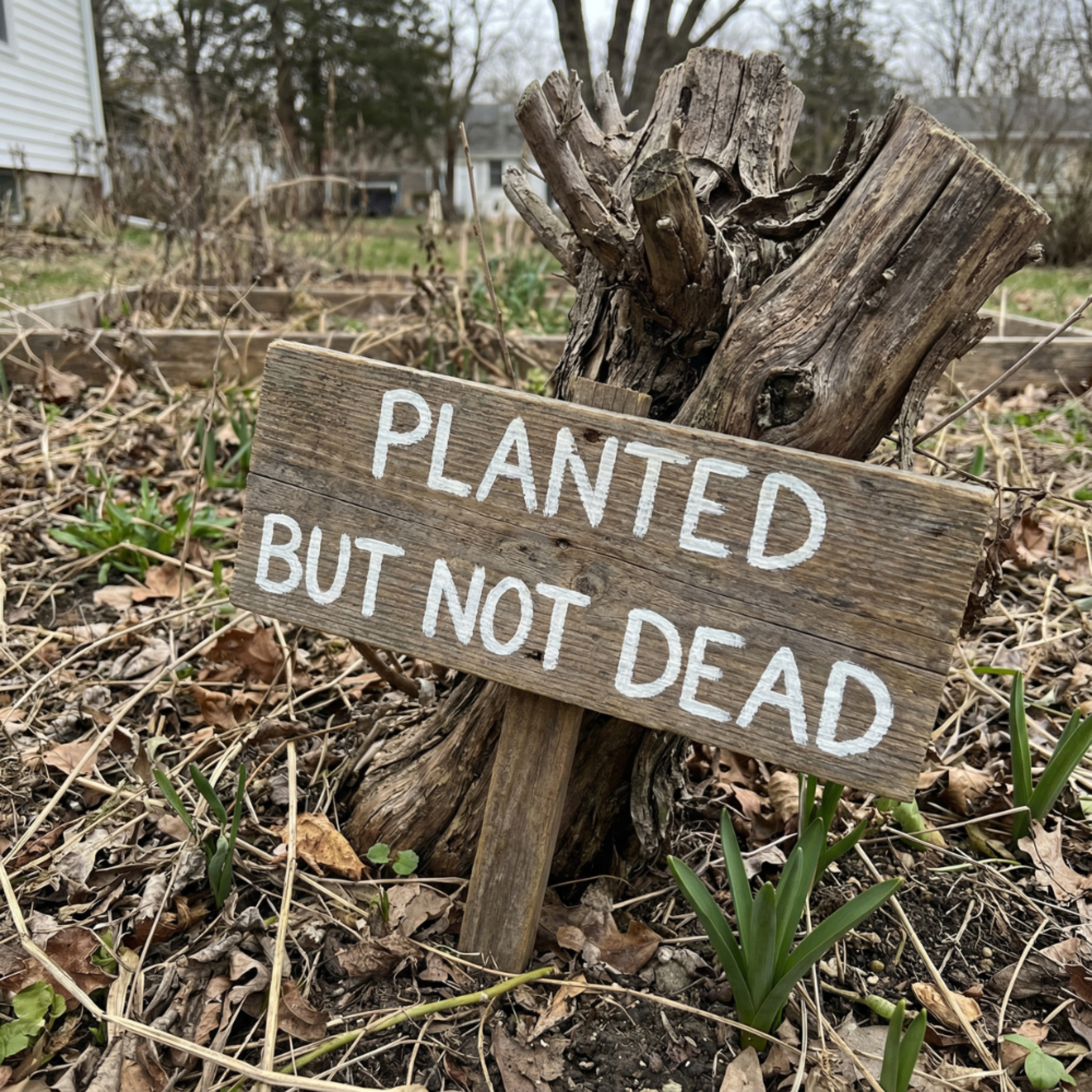 Planted artwork