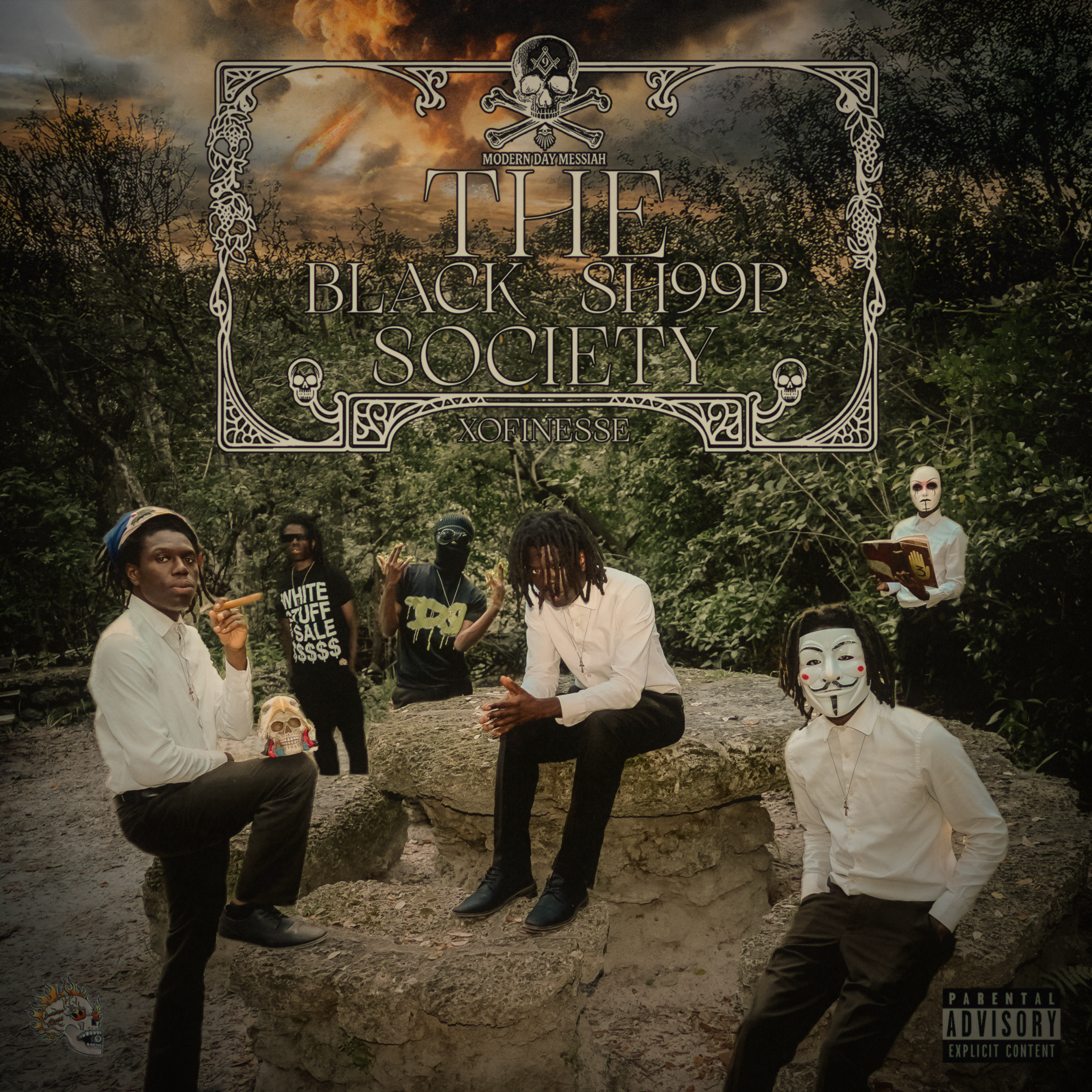 THE BLACK SH99P SOCIETY artwork