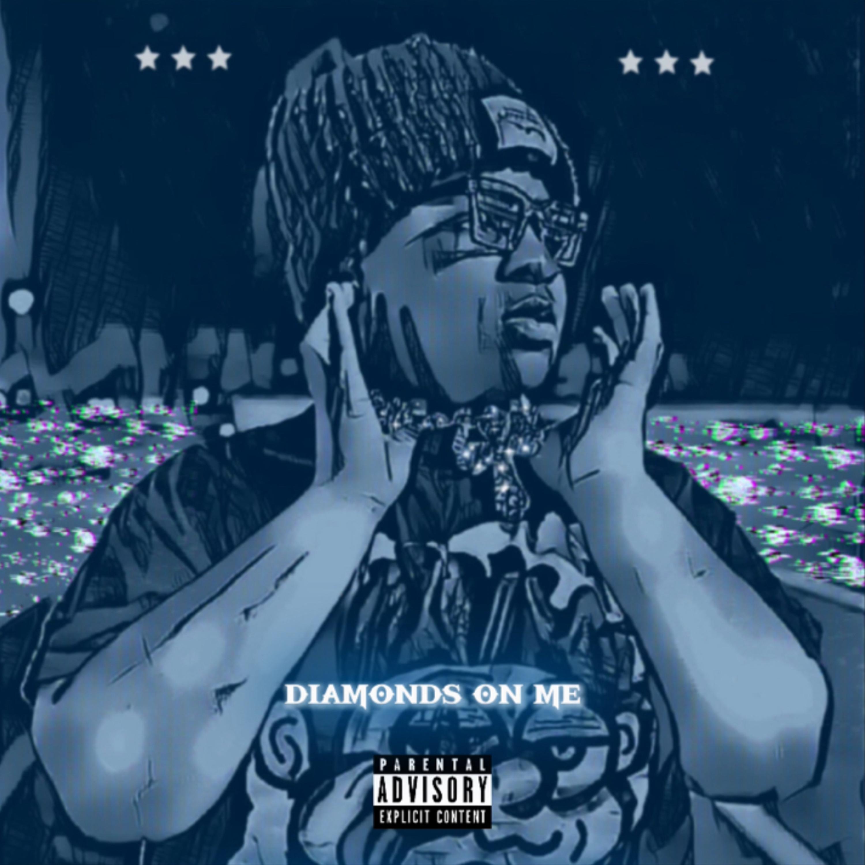Diamonds on me artwork
