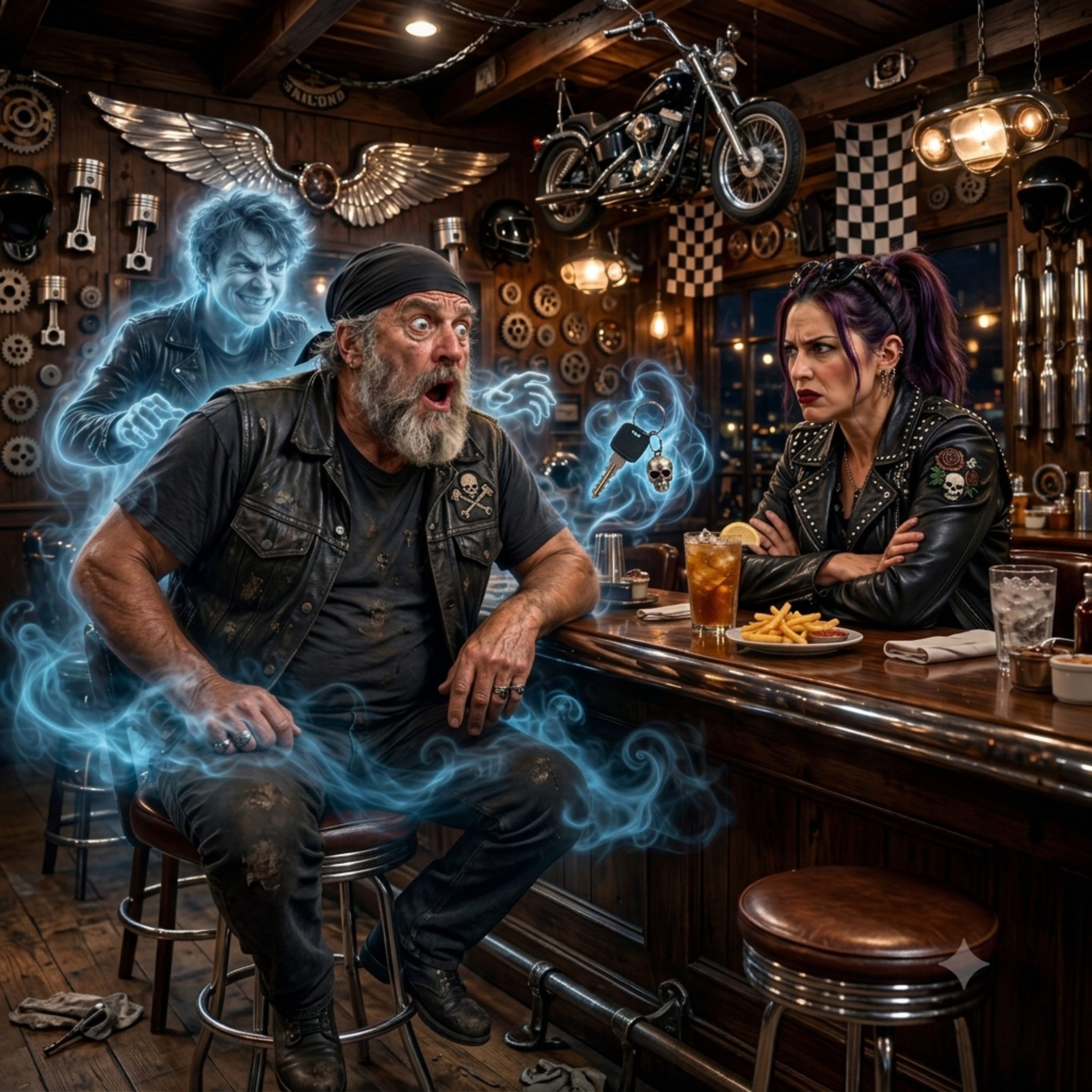 PHANTOM IN THE ROOM by Tim Anderson Lyrics cover art
