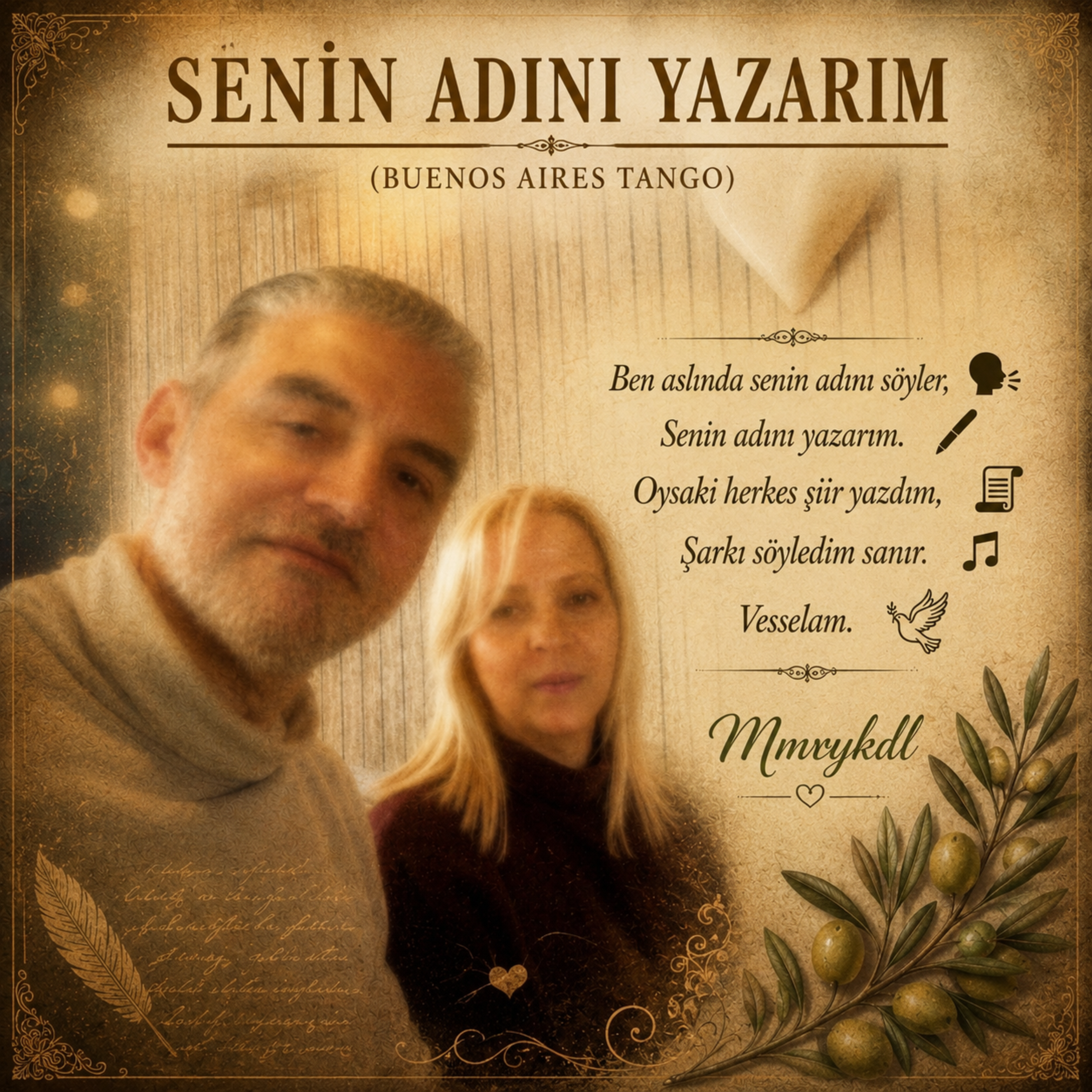 Senin adını yazarım by MMRYKDL cover art
