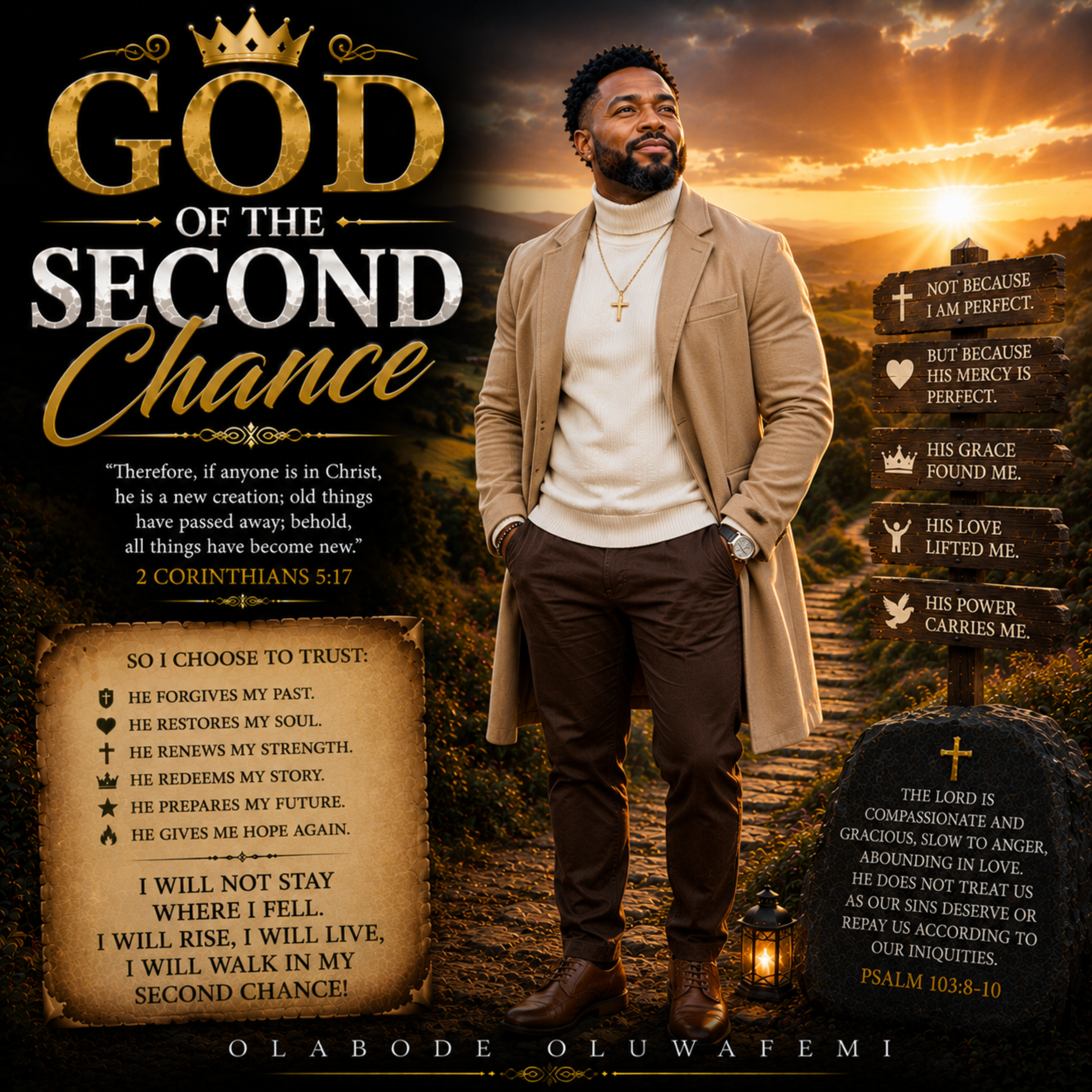 God of the Second Chance by olabode oluwafemi cover art