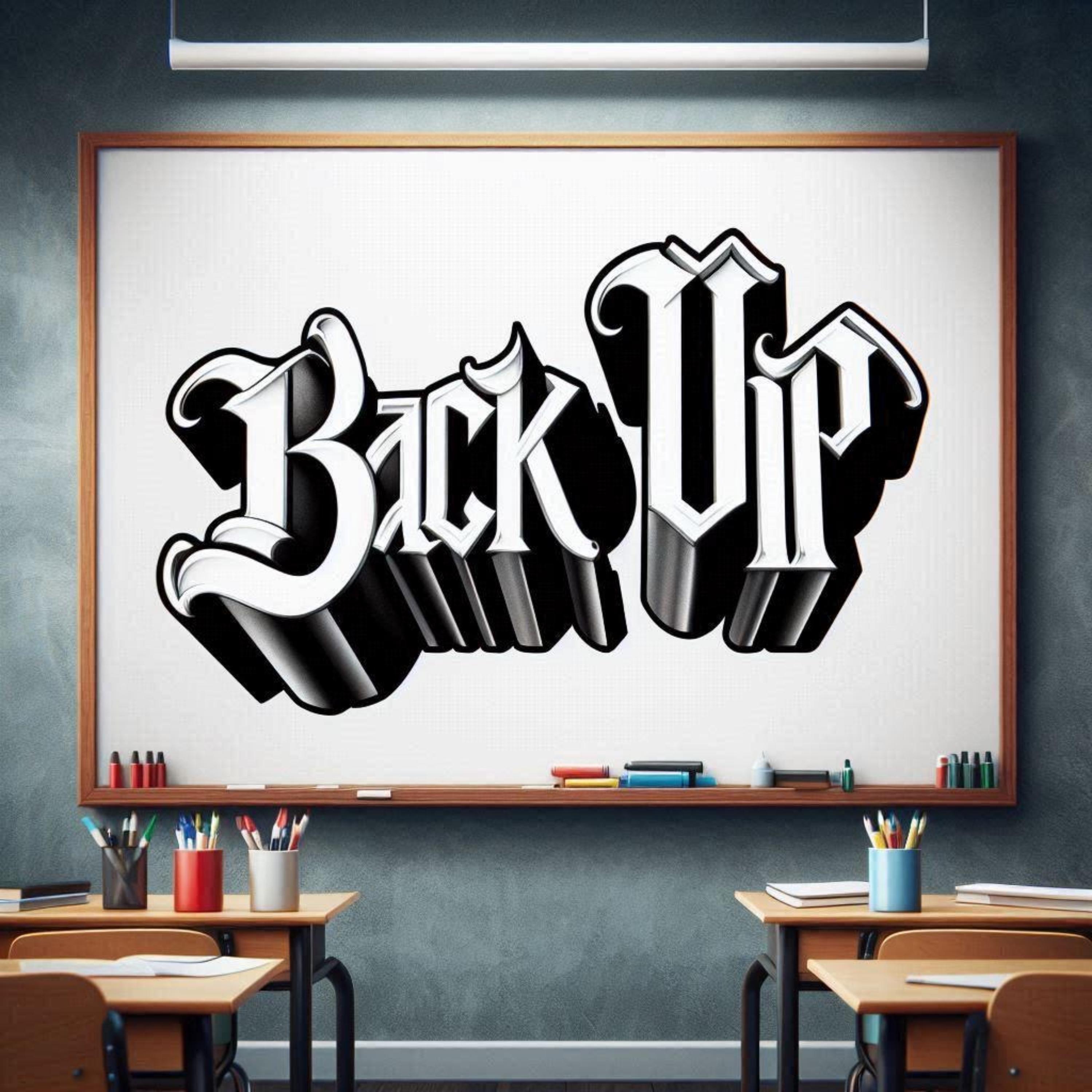BACK UP artwork