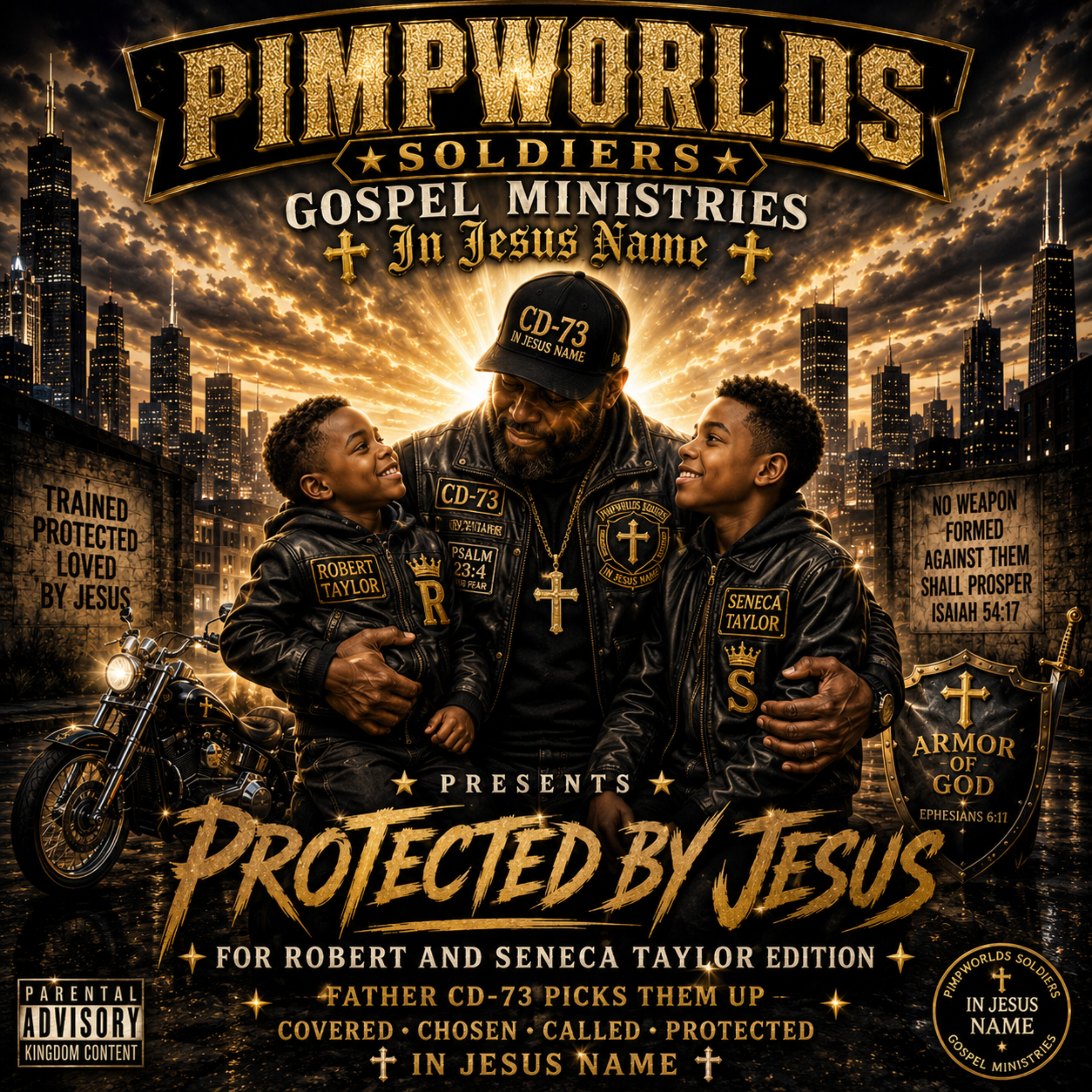 Protected by Jesus by Pimpworlds cover art