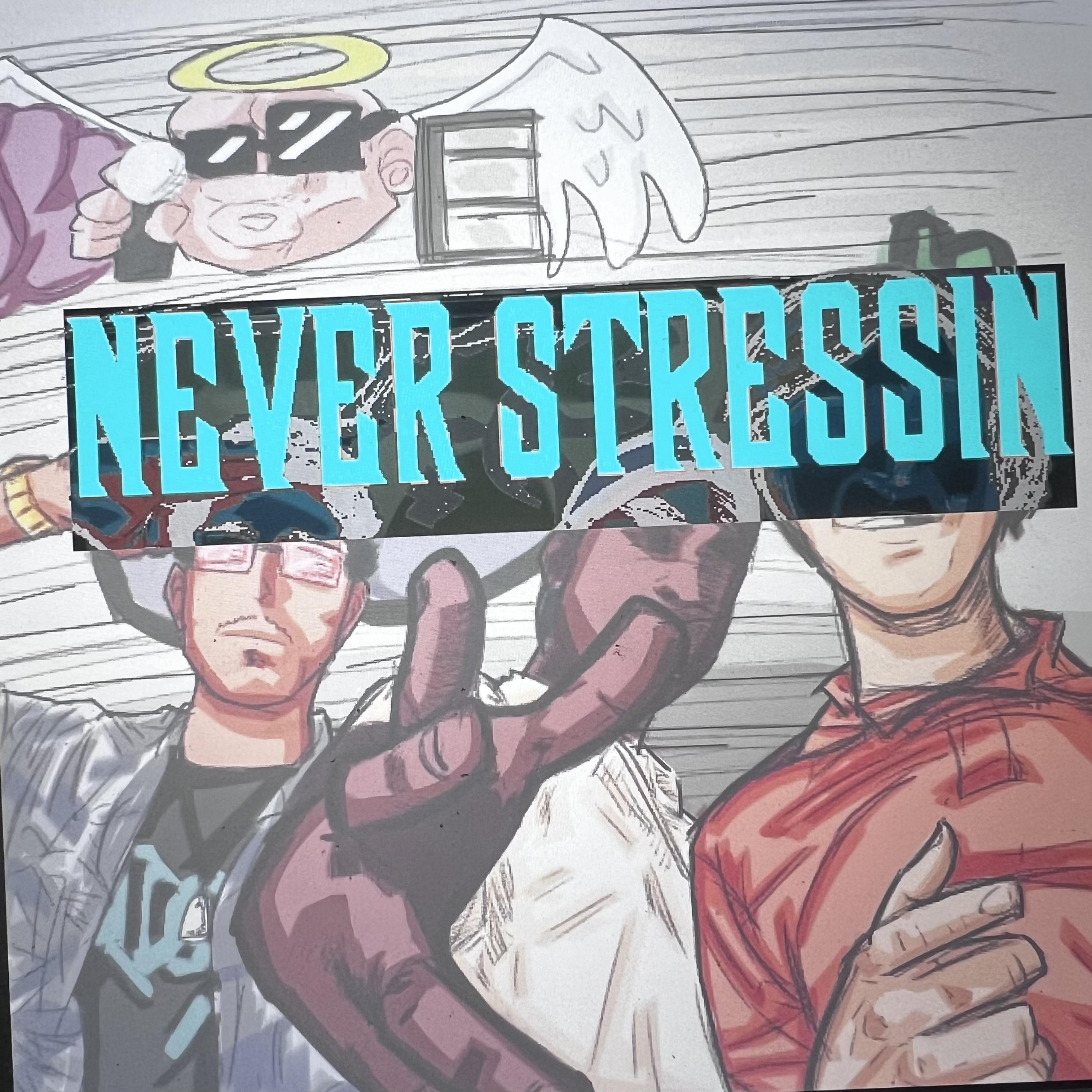 NEVER STRESSIN (LØNG LIVE GROMO) artwork