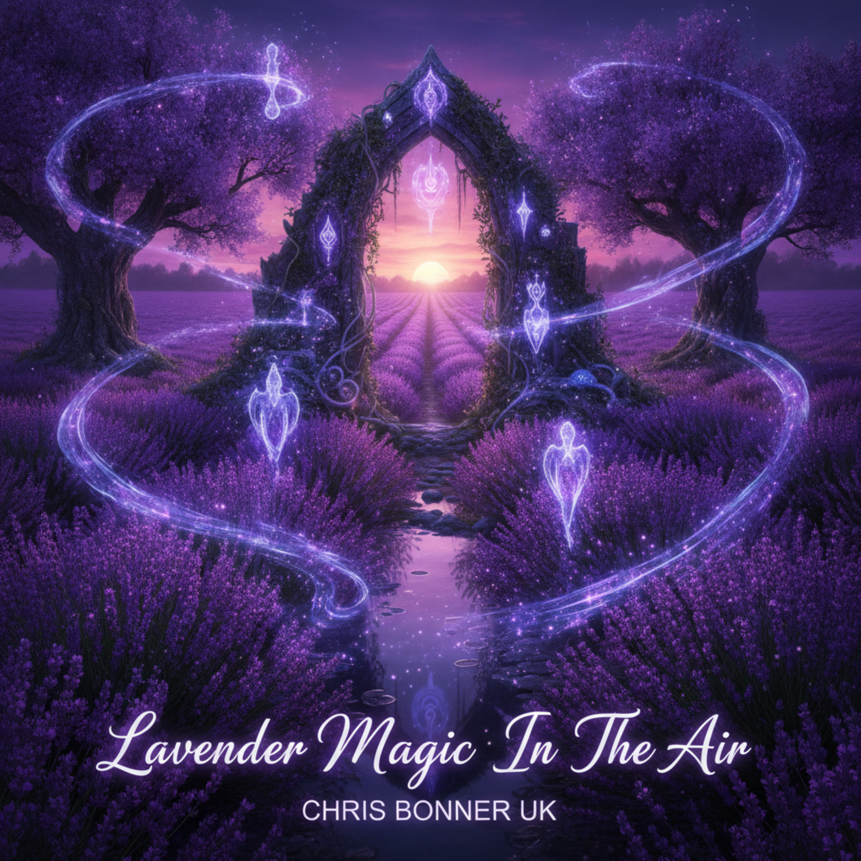 Lavender Magic In The Air by Chris Bonner UK cover art