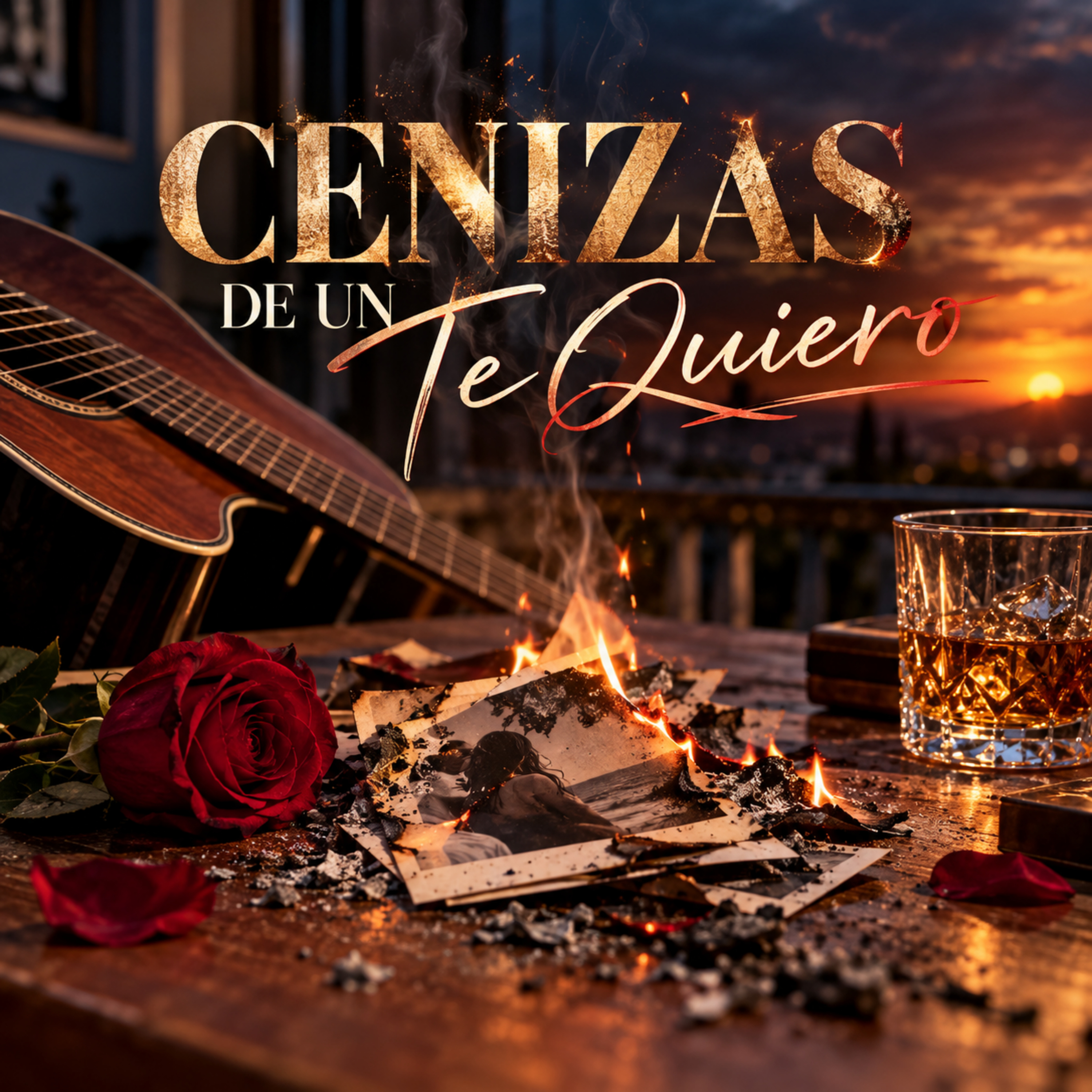 CENIZAS DE UN TE QUIERO by Ricardo Matos Rodriguez cover art