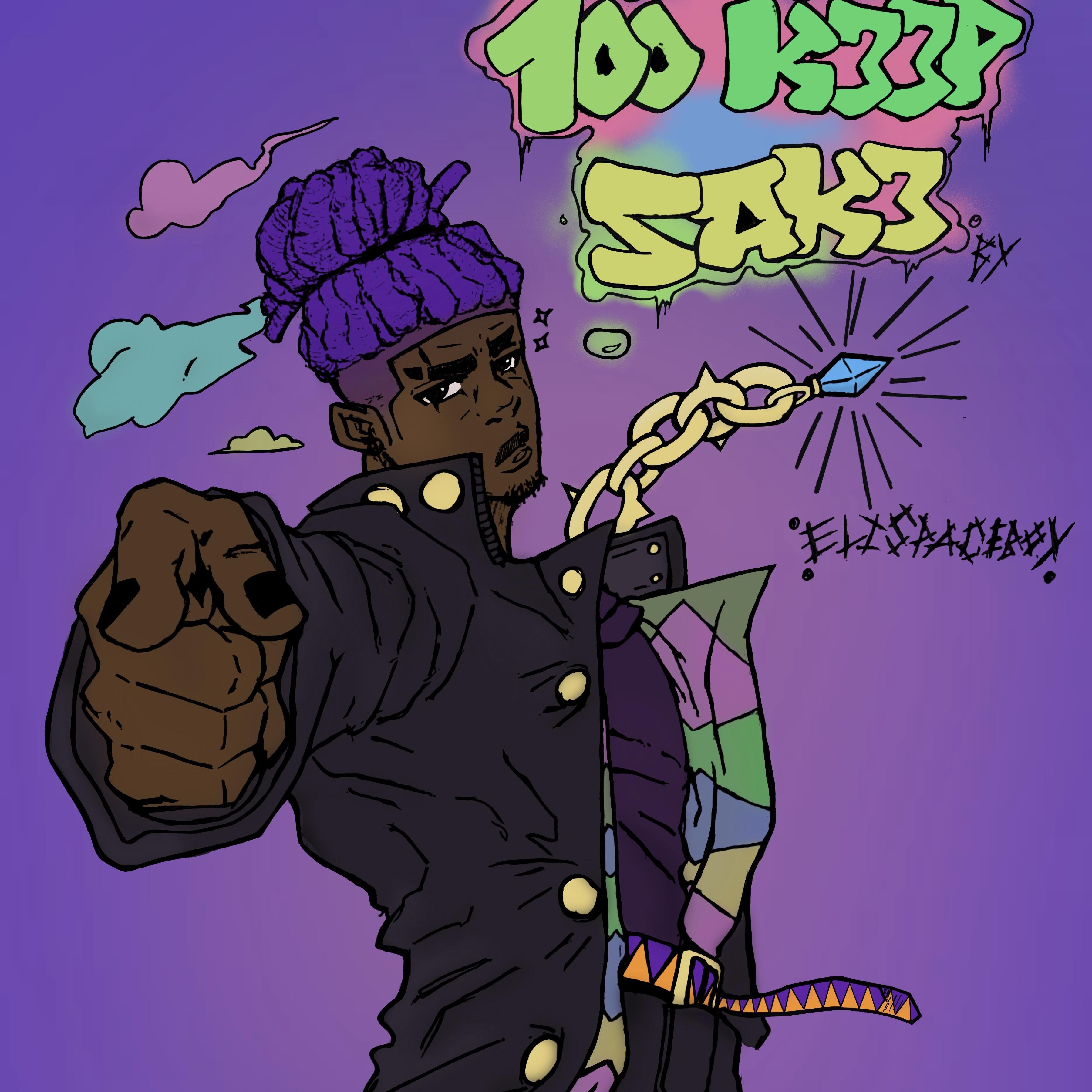 100 K33P sak3 artwork