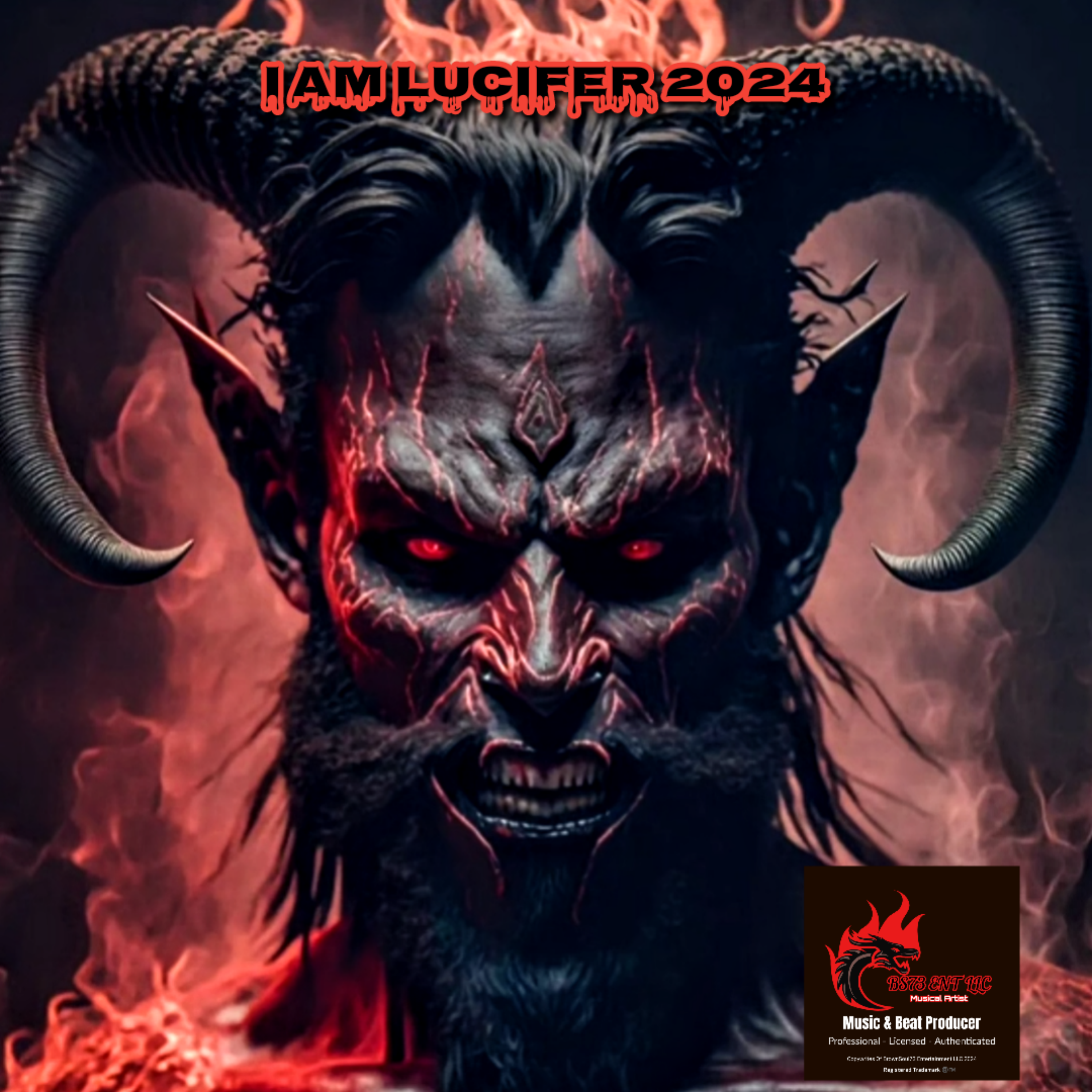 I AM LUCIFER 2024 artwork