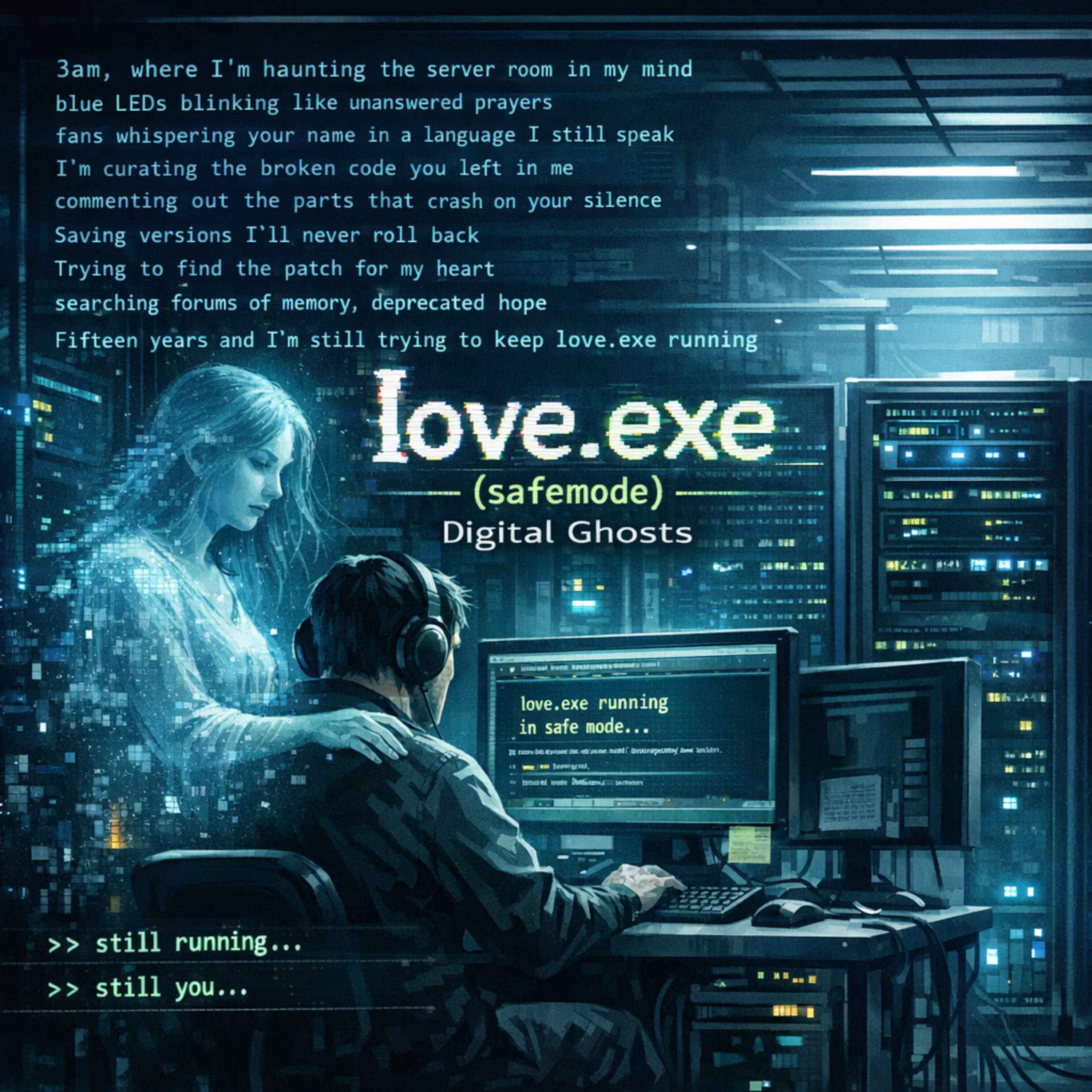 Love. exe (Safe mode) Digital Ghosts artwork