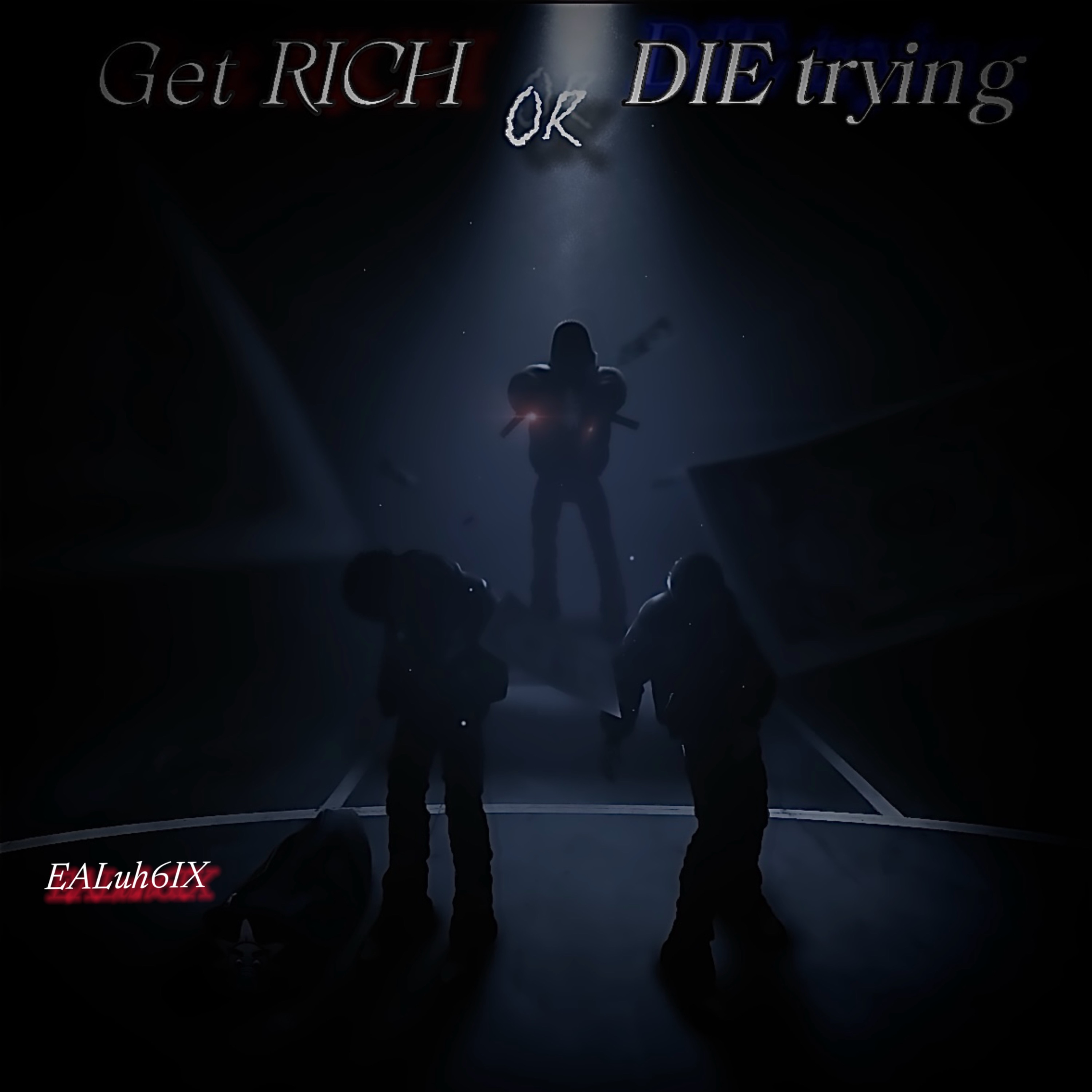 GET RICH or D¡E TRYING artwork