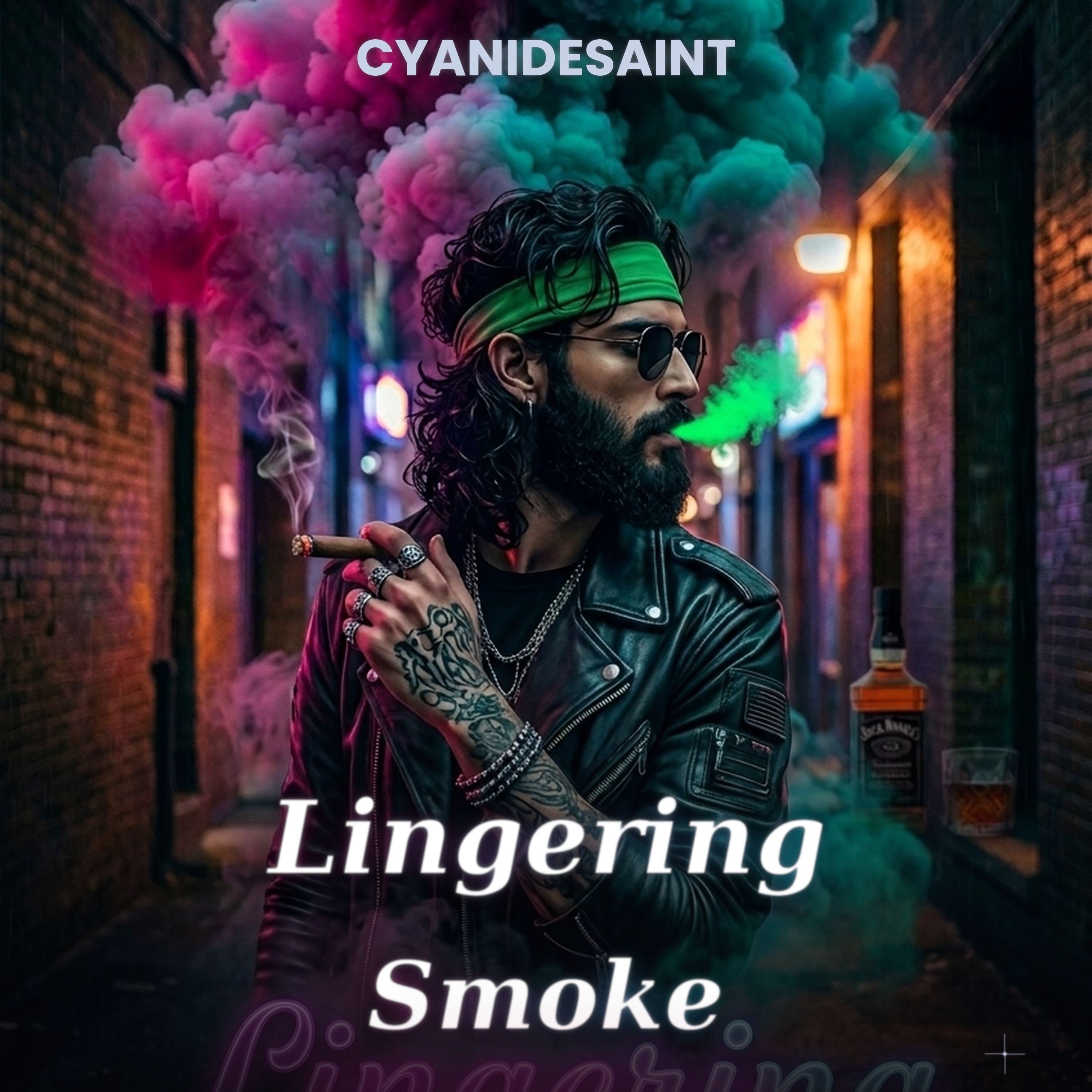 Lingering Smoke by Cyanide Saint cover art