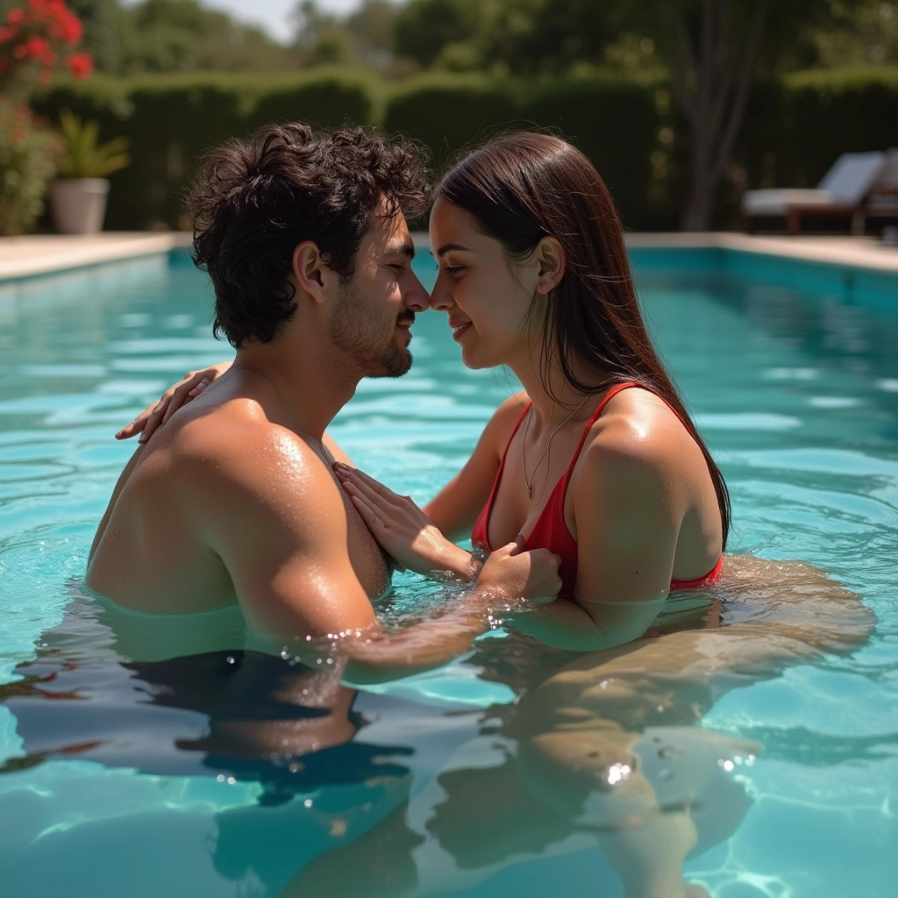 Amor na Piscina artwork
