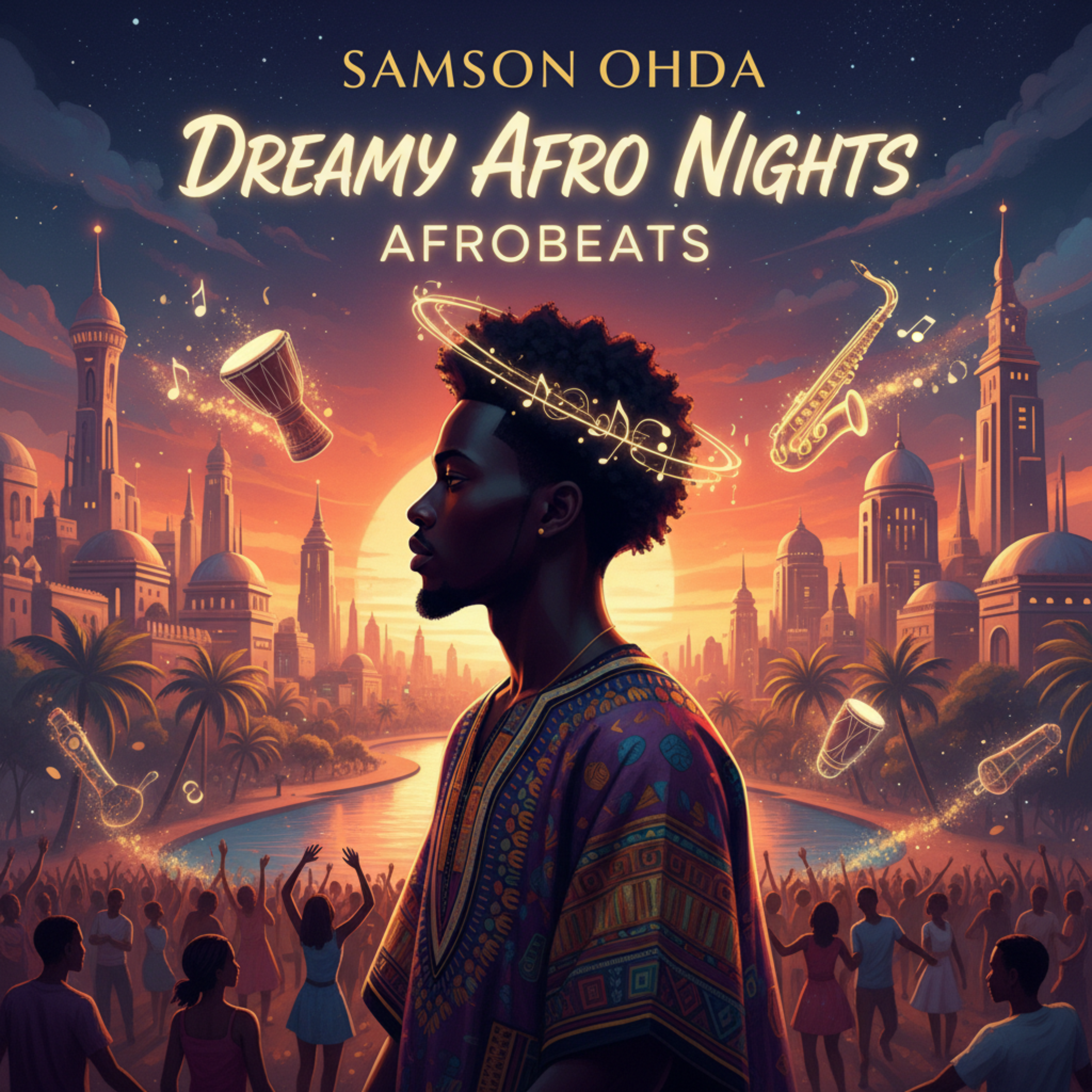 Dreamy Afro Nights by Samson Ohda  cover art