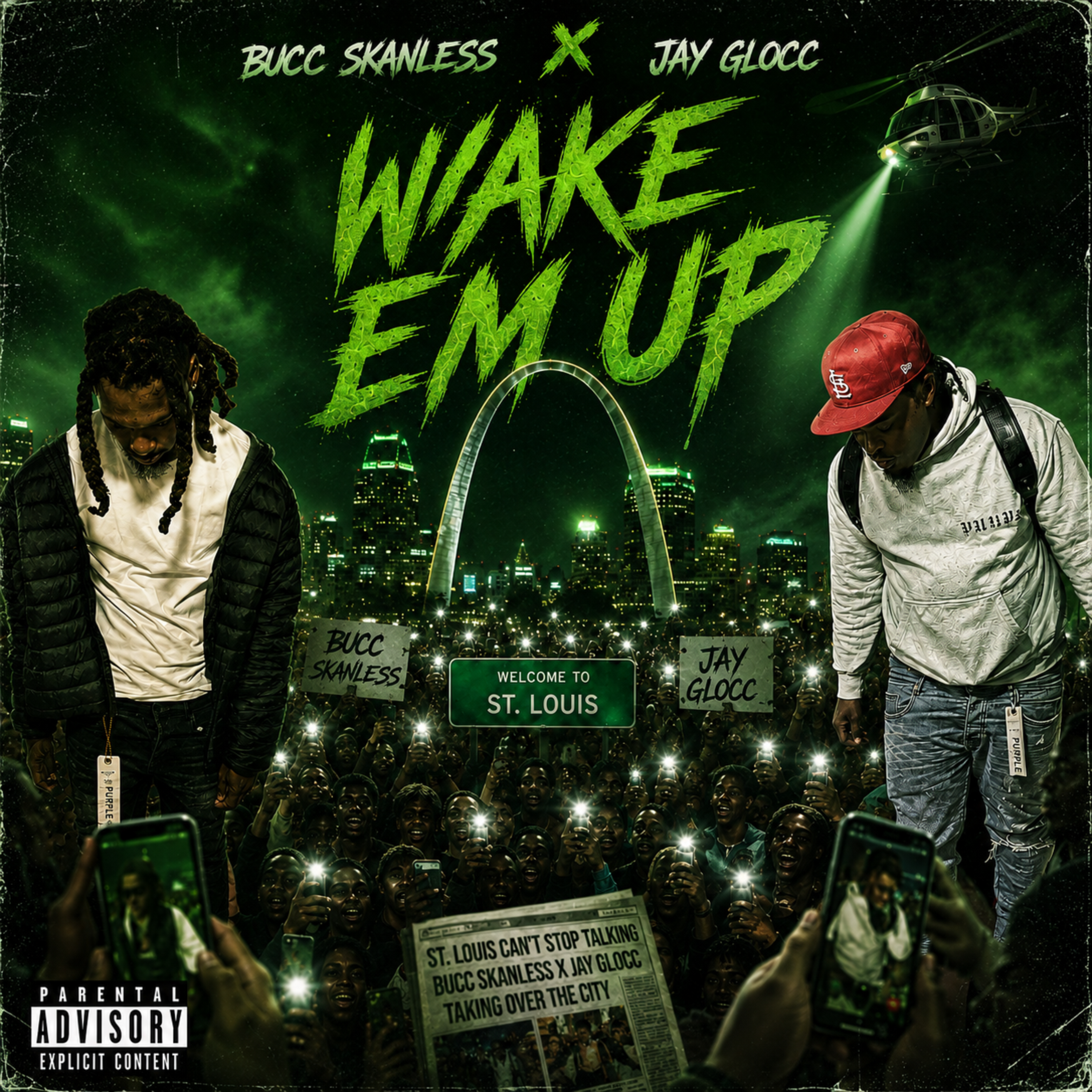 Wake Em Up by Bucc Skanless cover art