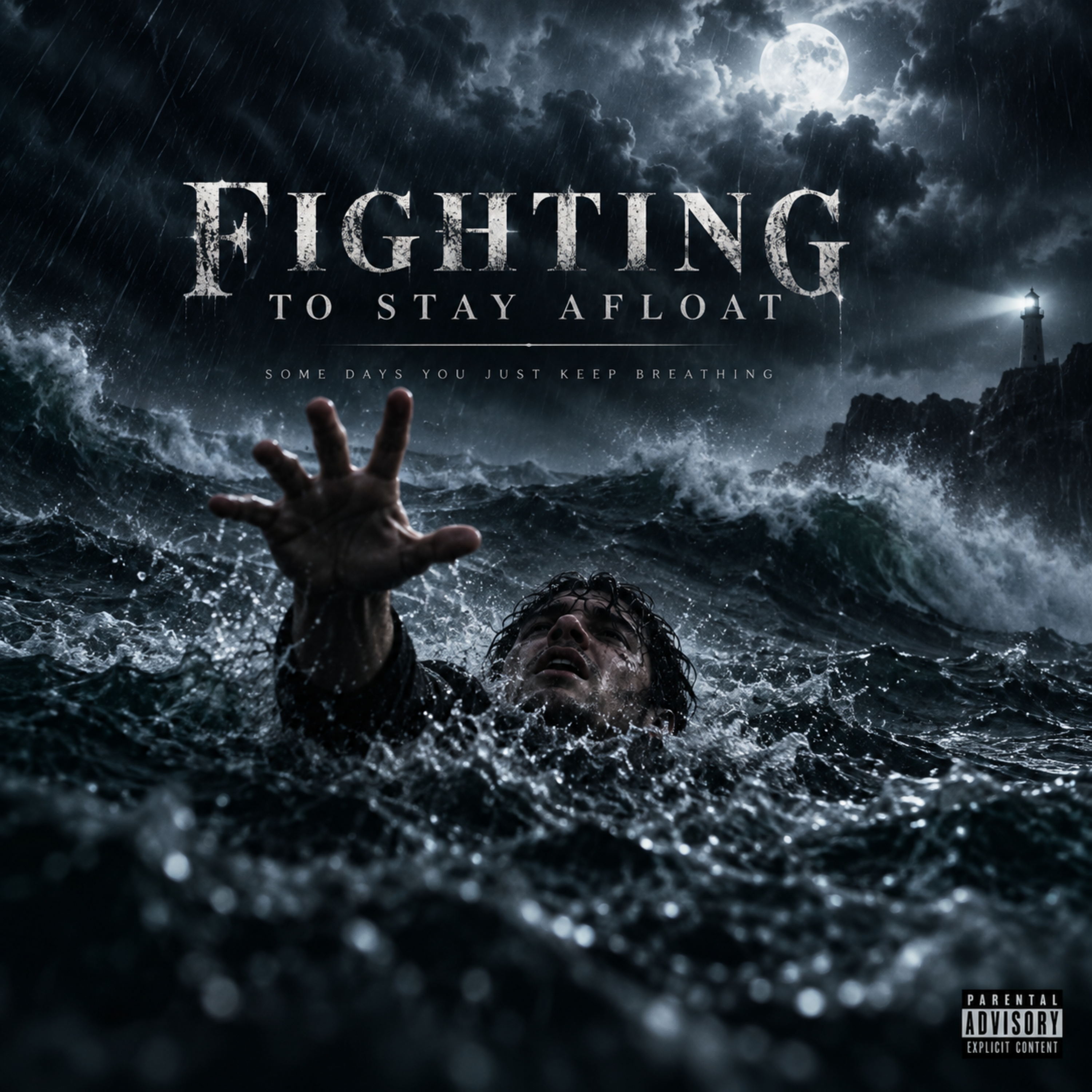 Fighting to stay afloat by Jaycigs cover art