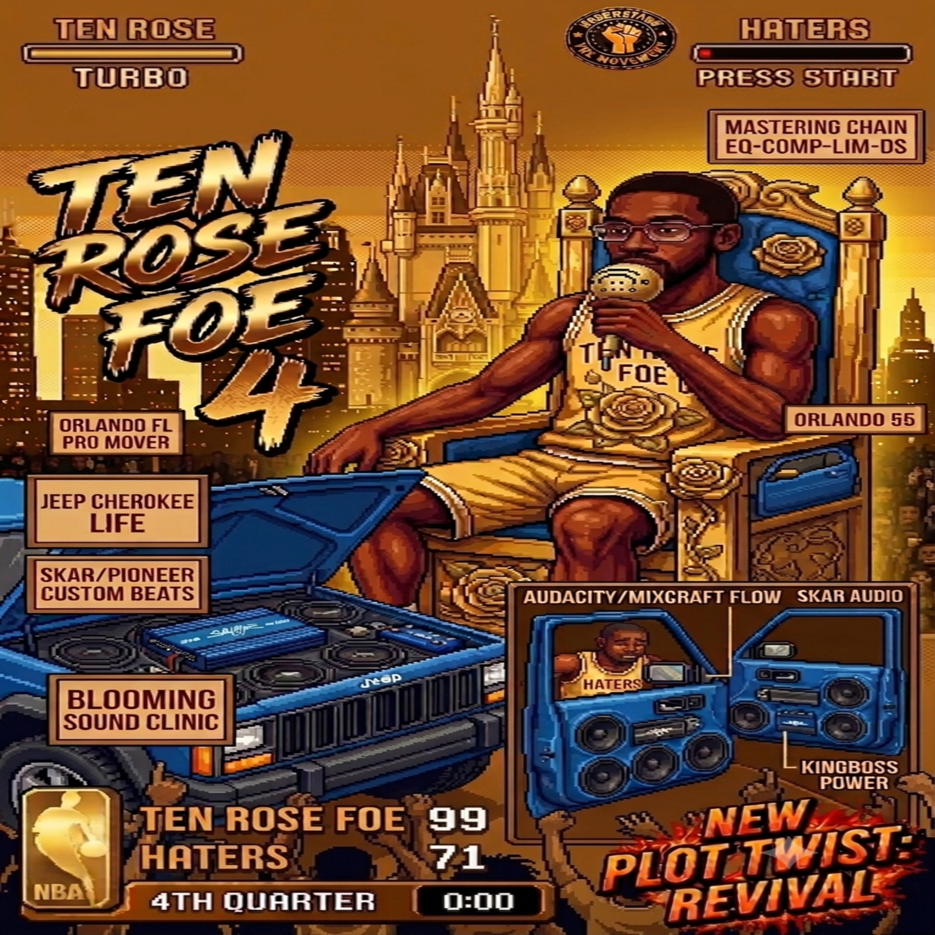 Ten Rose 4 by Ten Foe cover art