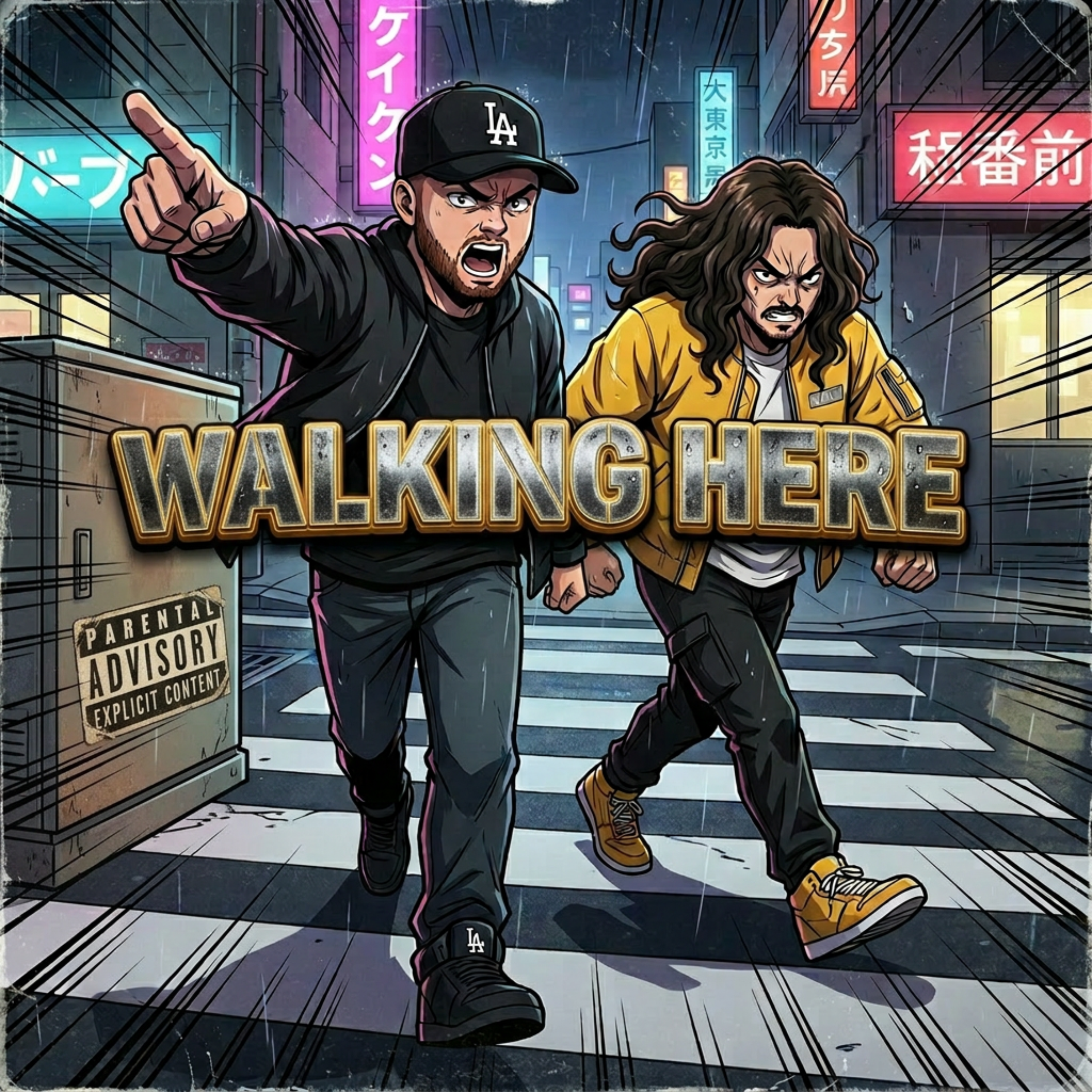 Walking Here artwork