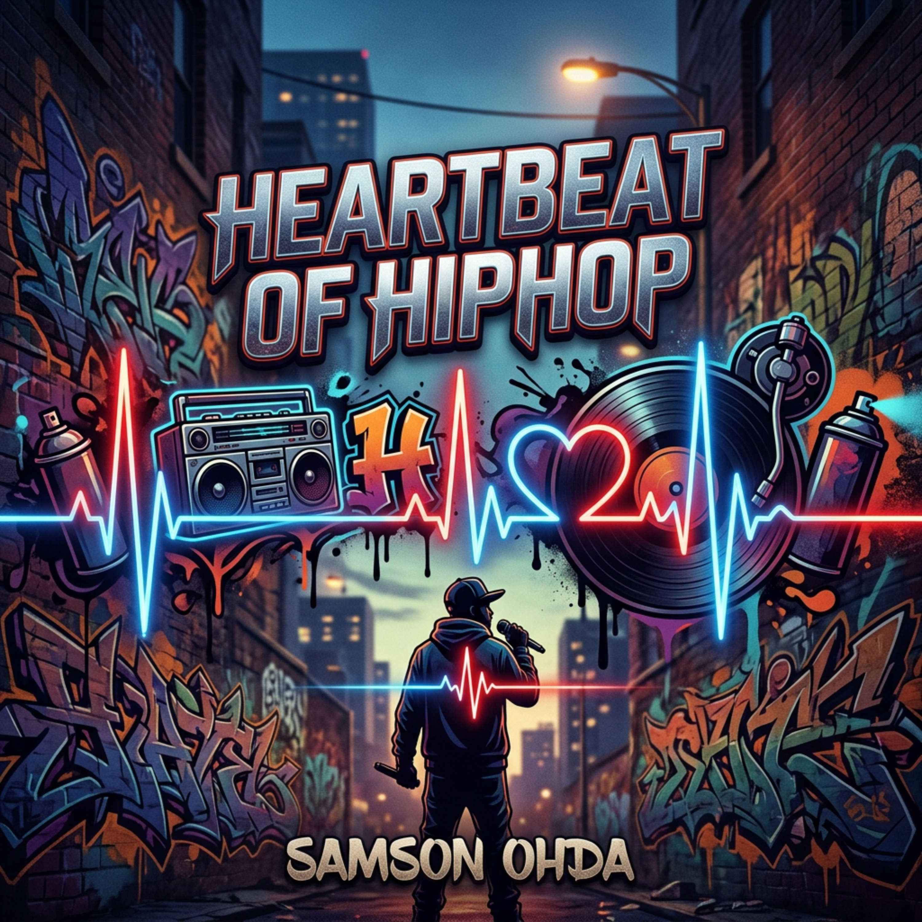 Heartbeat of HipHop by Samson Ohda  cover art