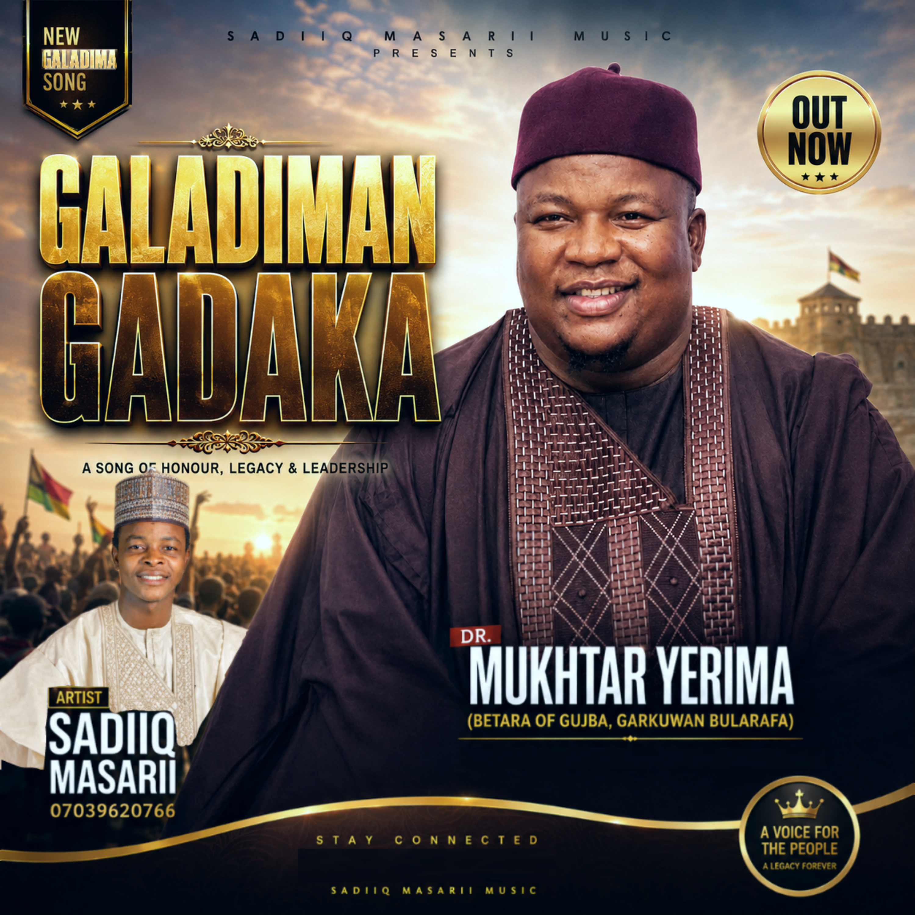 GALADIMAN GADAKA by SADIIQ MASARII cover art