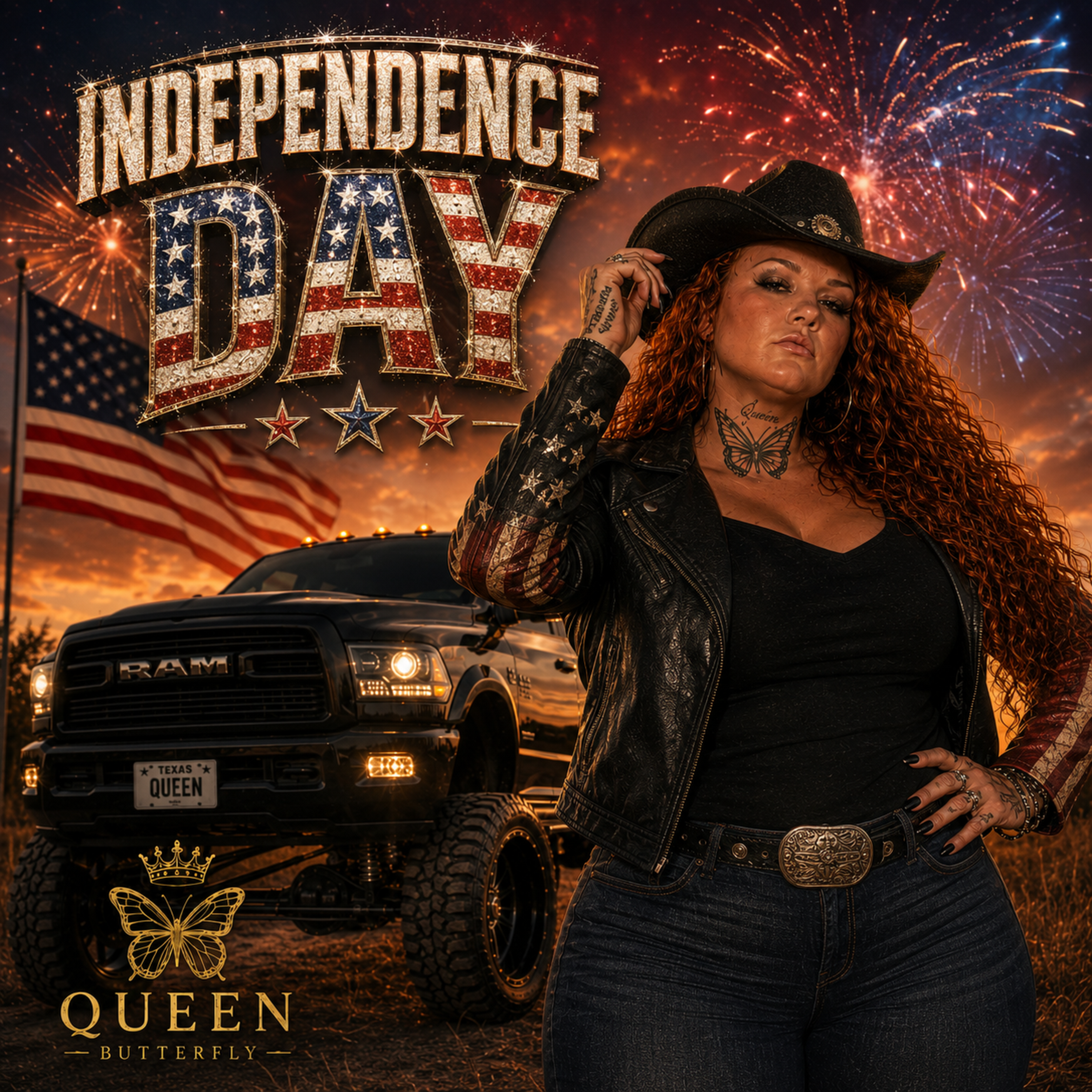 Independence Day by Queen Butterfly cover art