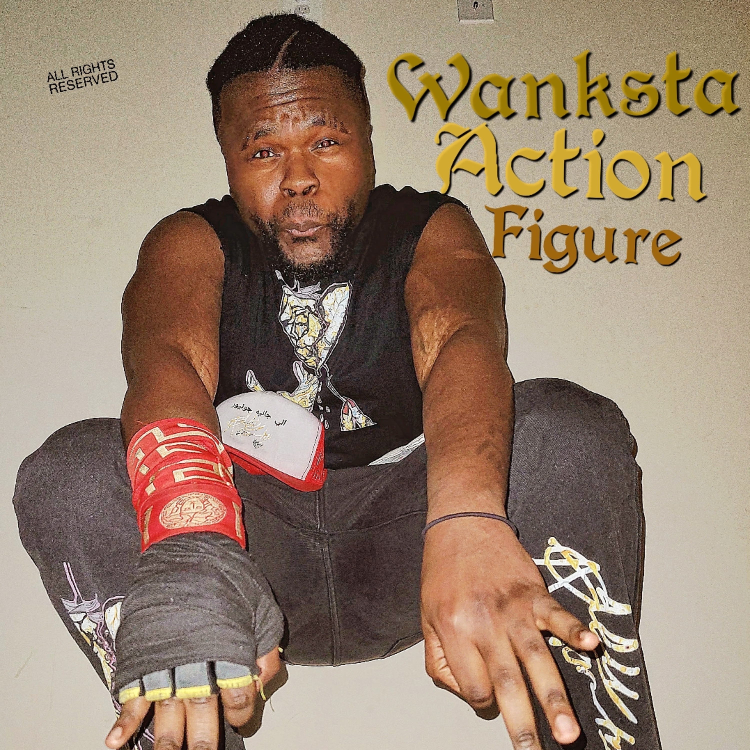Wanksta Action Figure artwork