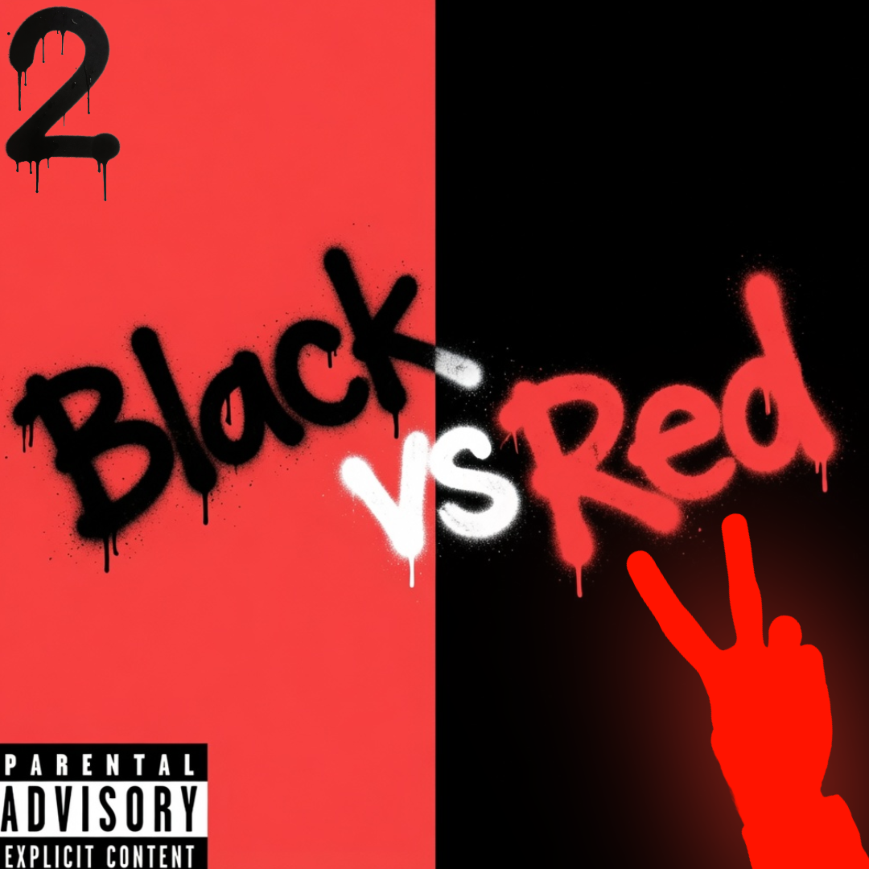 BLACK VS RED 2 by BIG H cover art