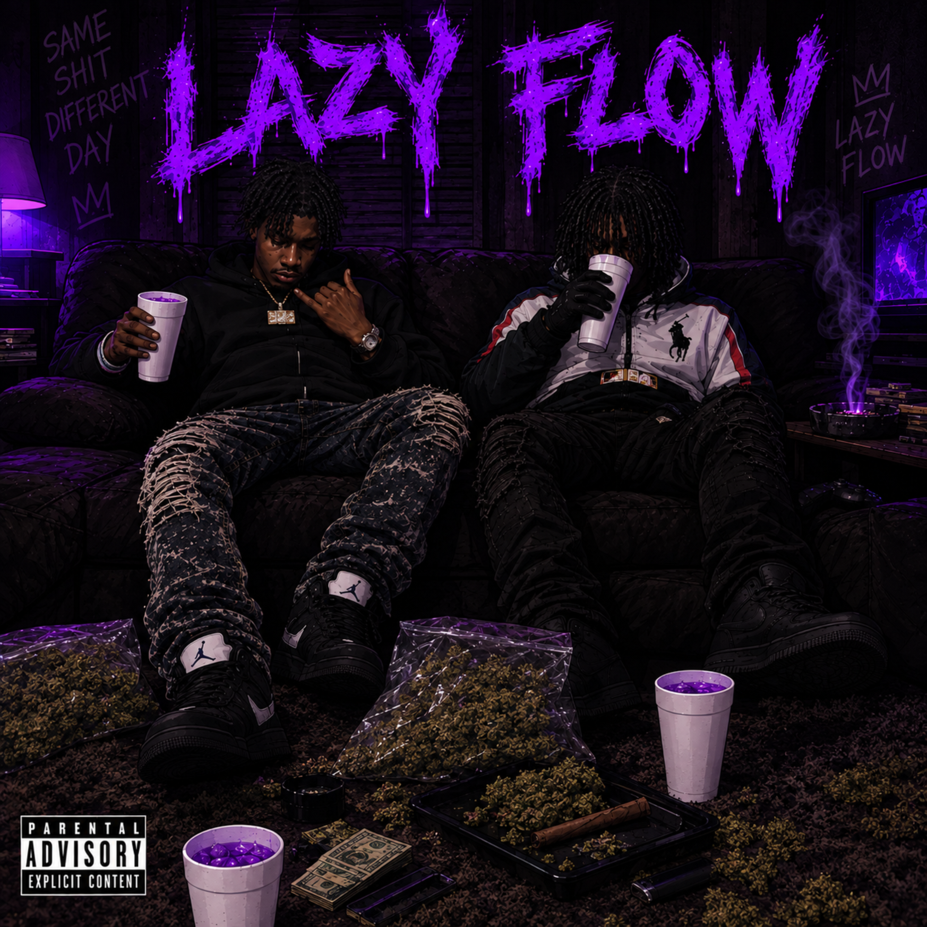 Lazy Flow by Lil Krash 9 cover art