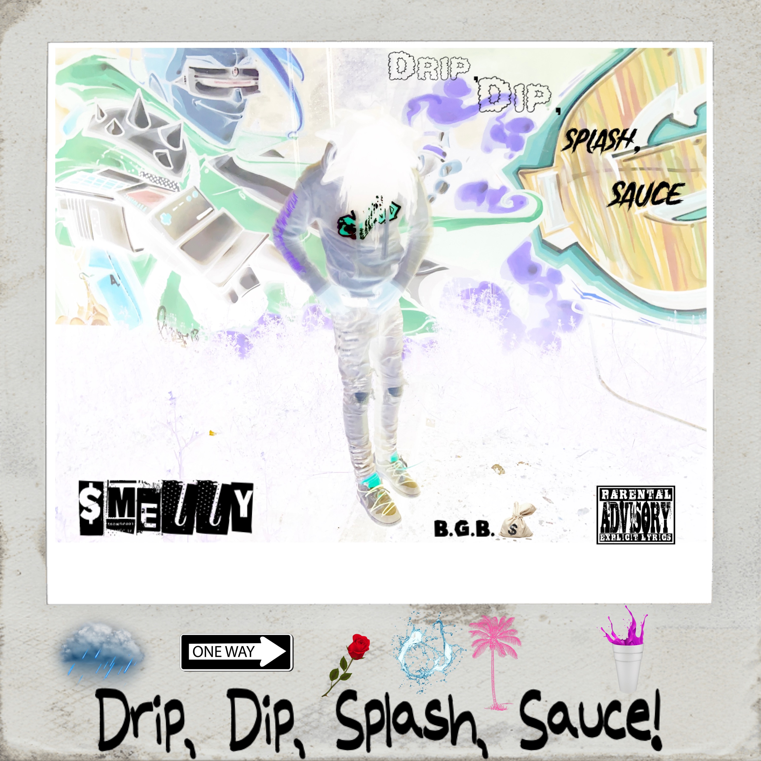 Drip, Dip, Splash, Sauce artwork