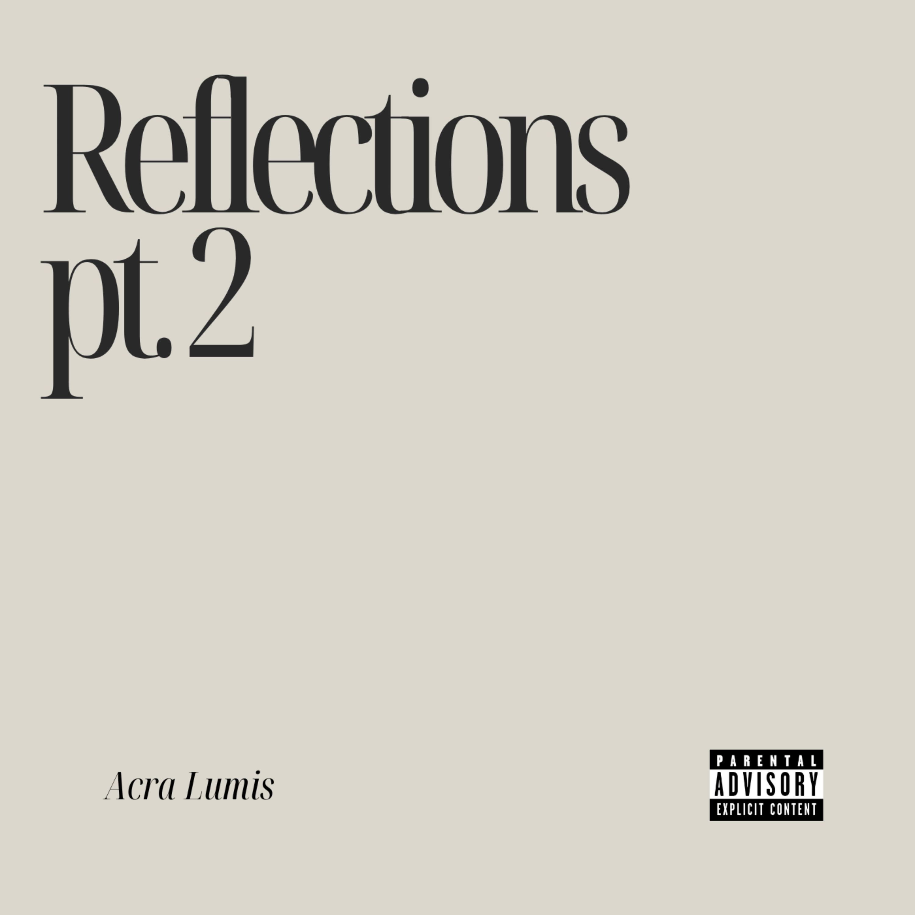Reflections pt. 2 artwork