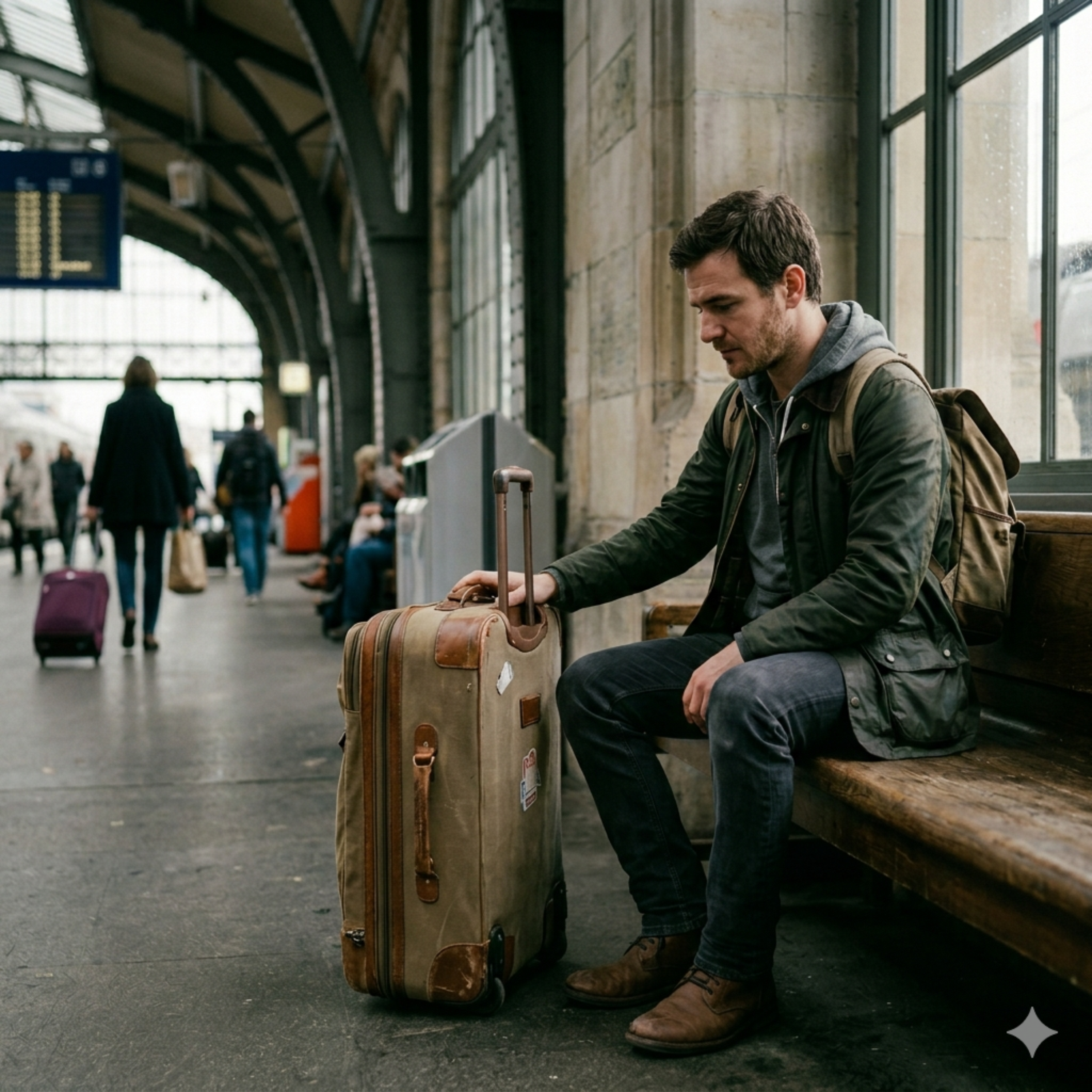 THE WEIGHT OF ONE SUITCASE by Tim Anderson Lyrics cover art