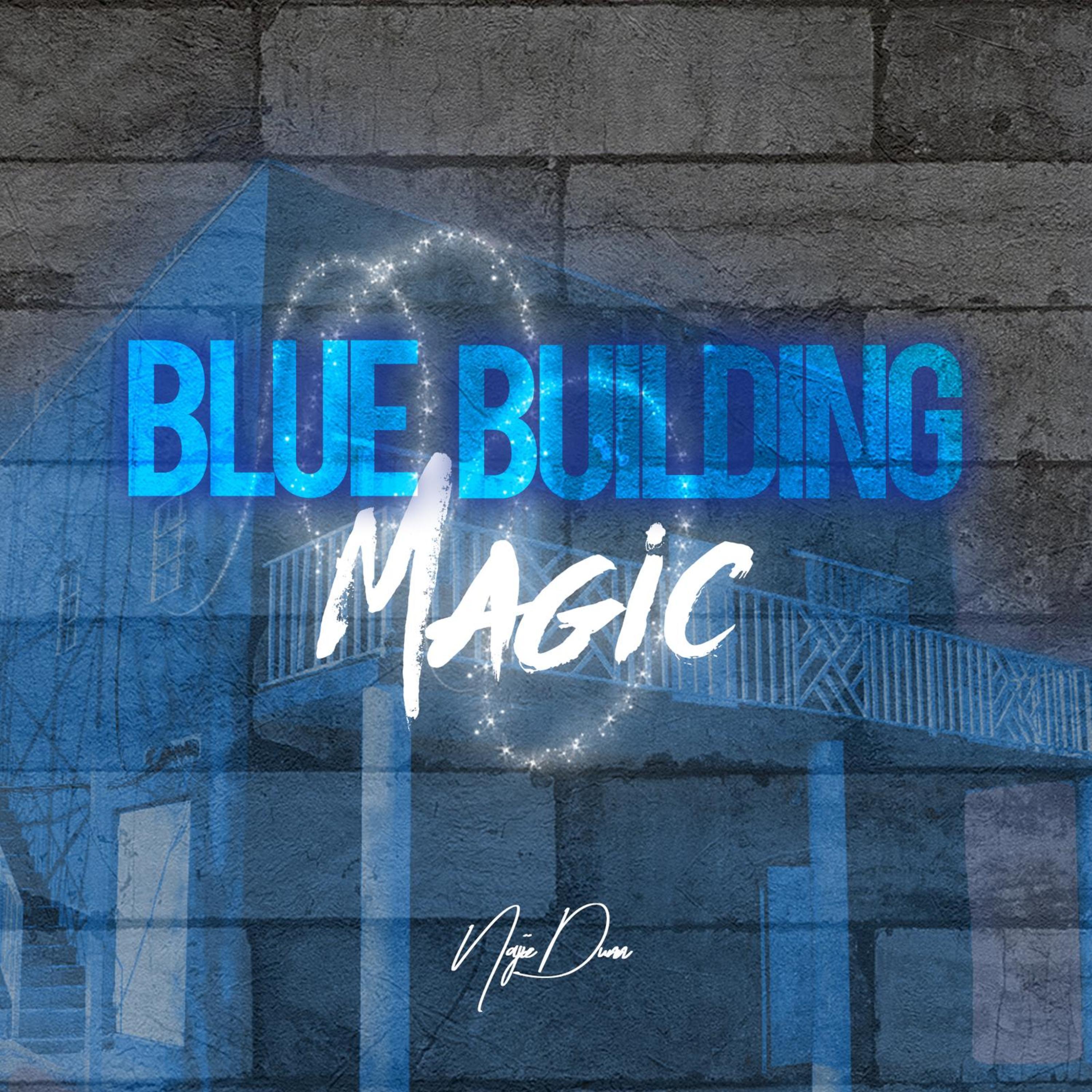 Blue Building Magic artwork