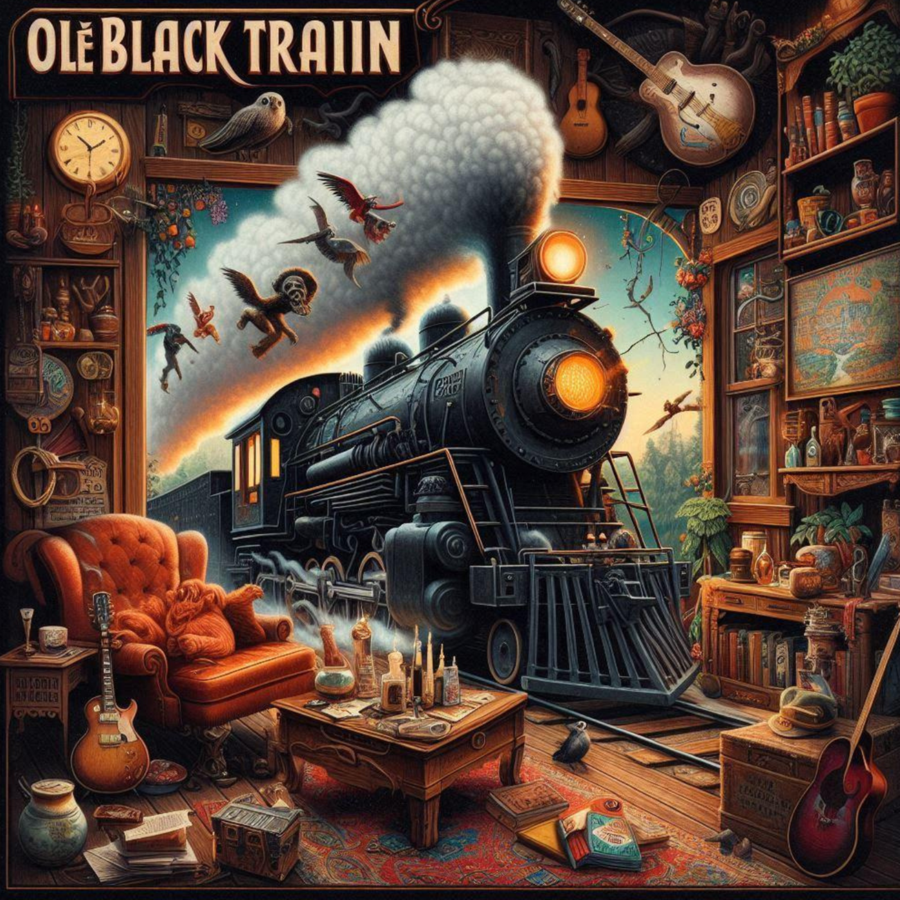 Ole Black Train artwork