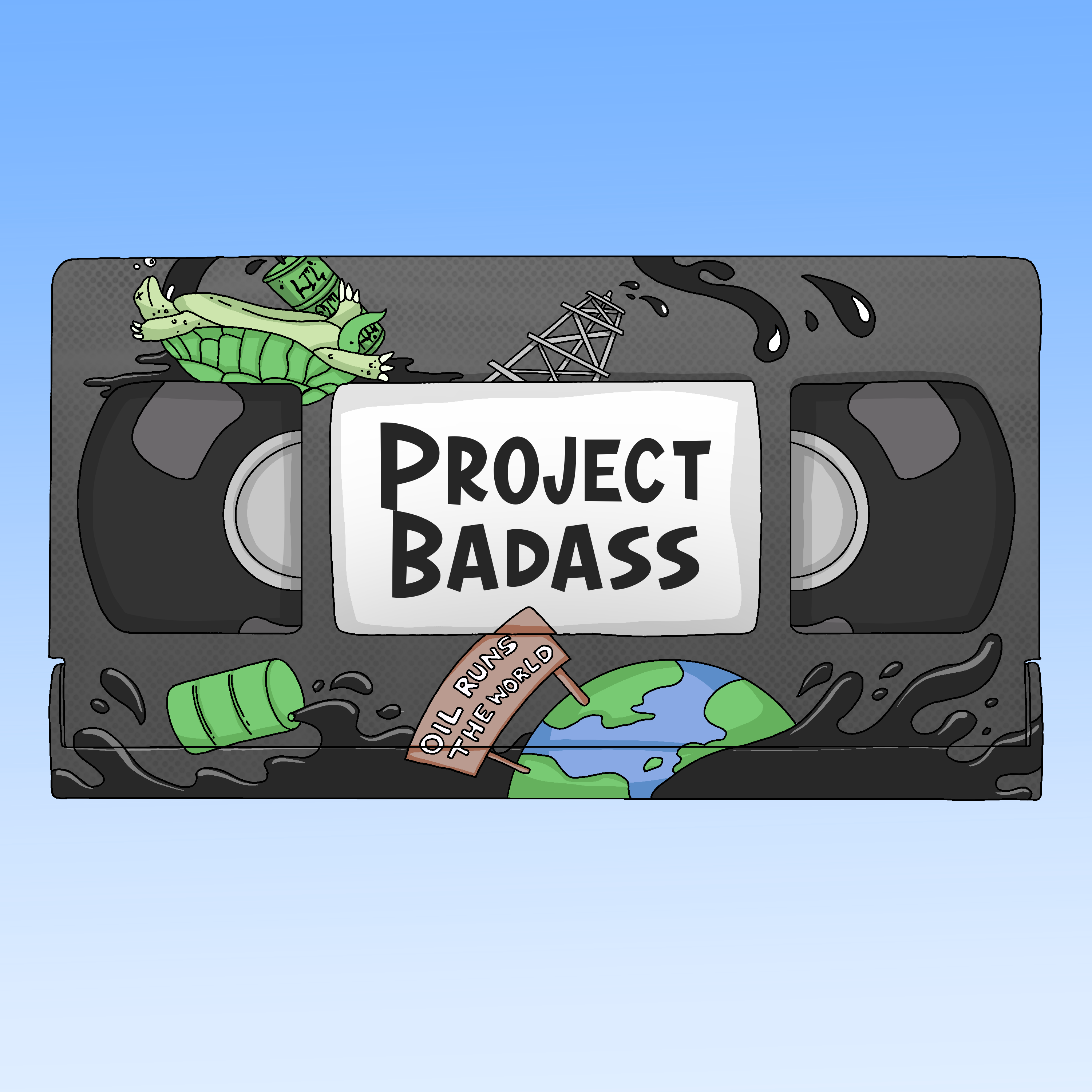 Project Badass by Lil Oil Spill cover art