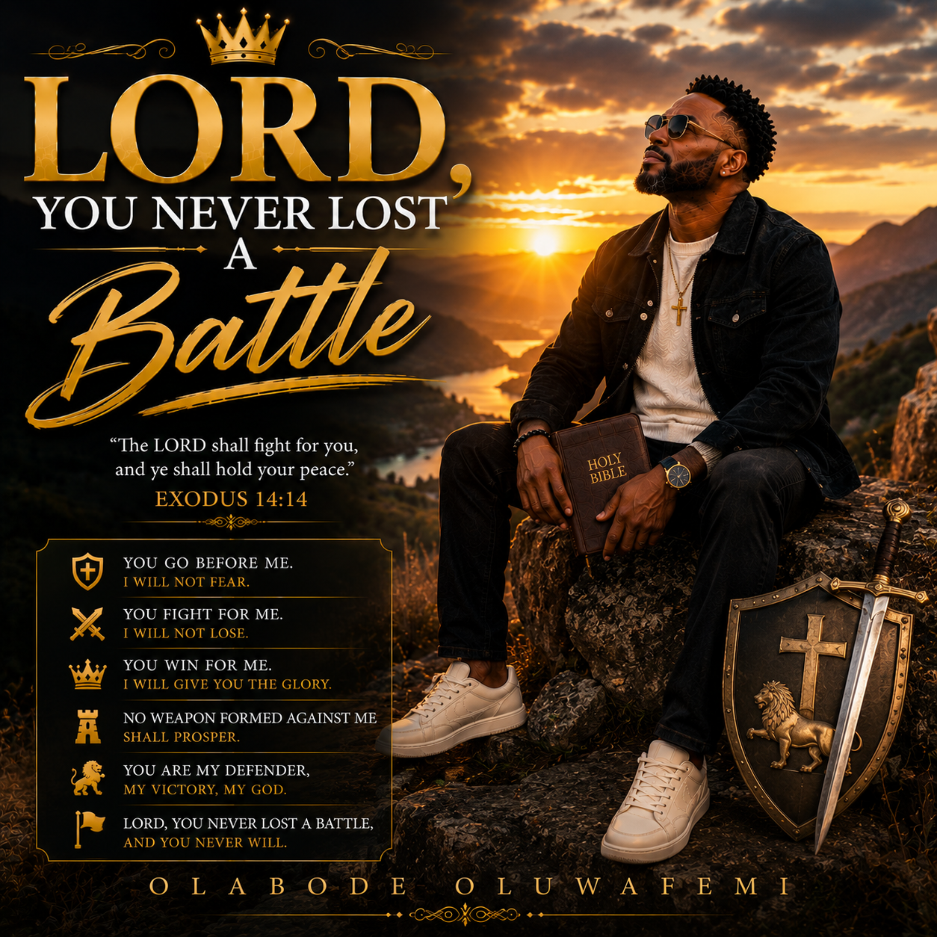 Lord, You Never Lost a Battle by olabode oluwafemi cover art