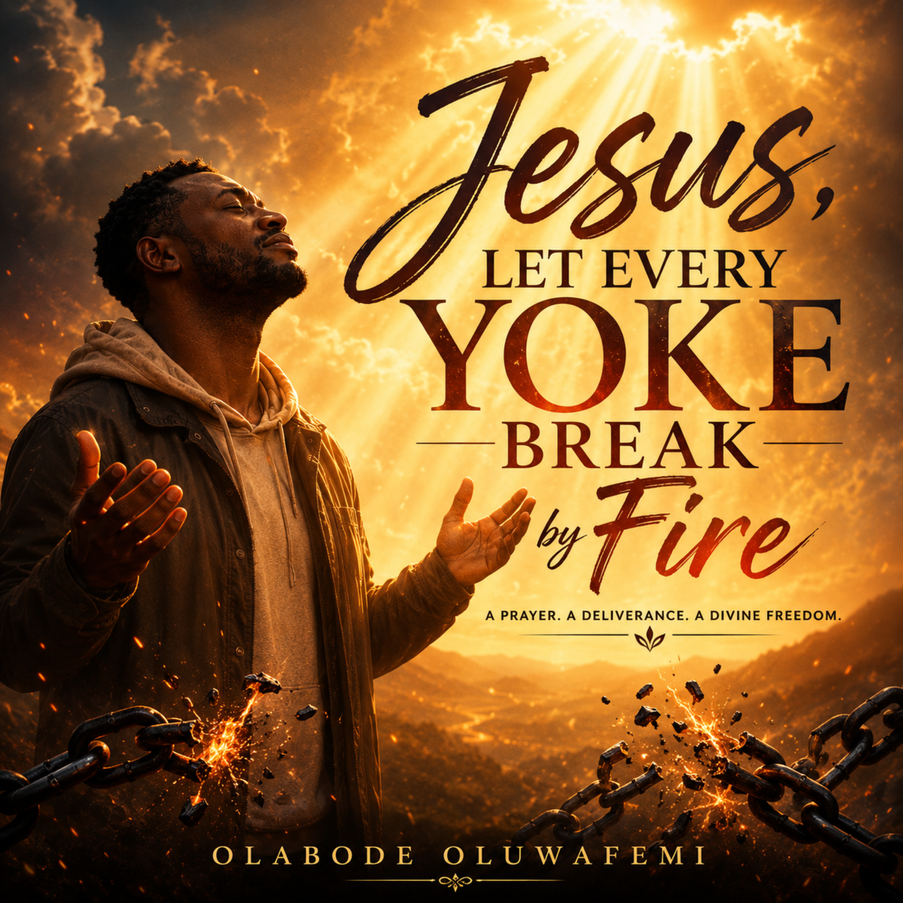 Jesus, Let Every Yoke Break by Fire by olabode oluwafemi cover art
