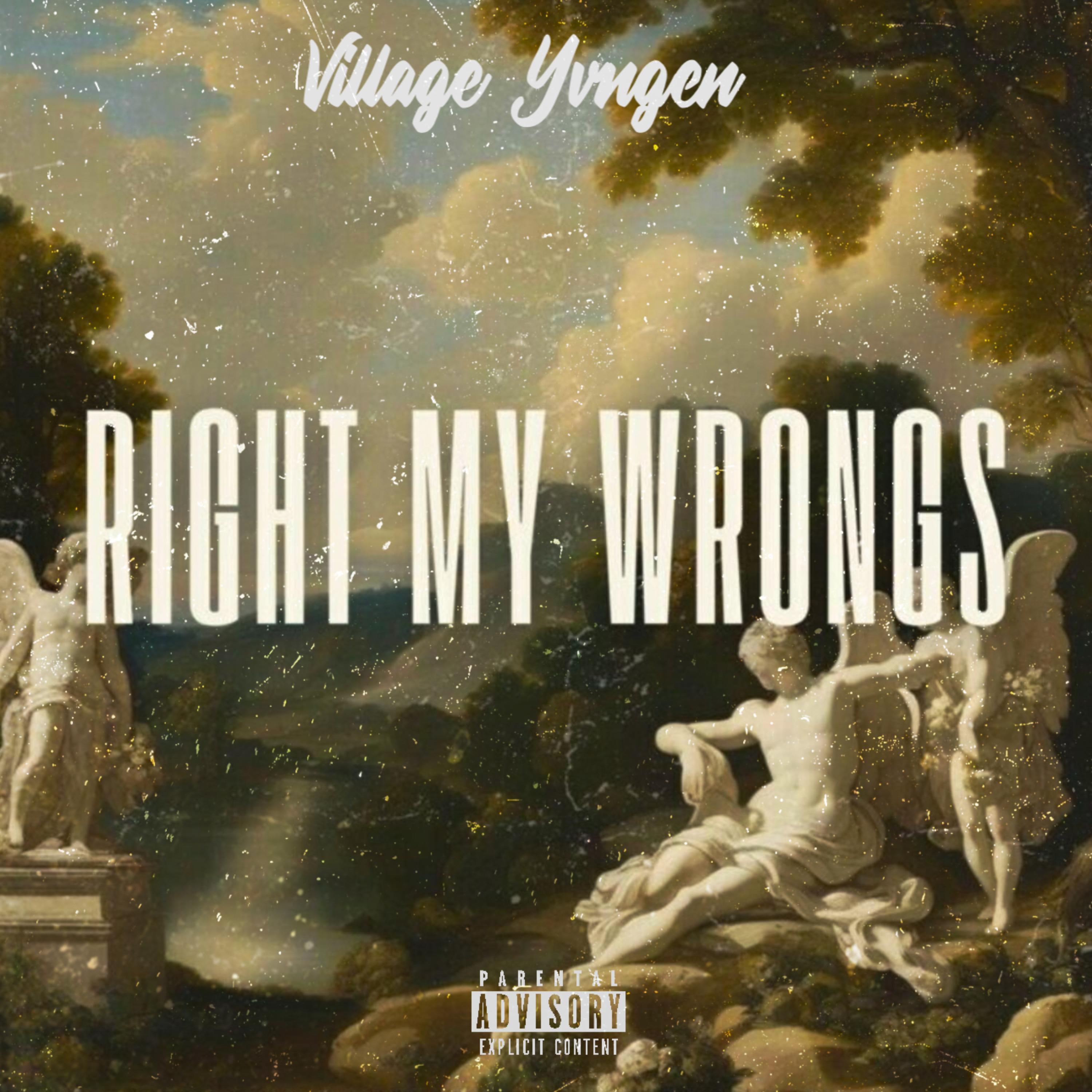 Right My Wrongs artwork