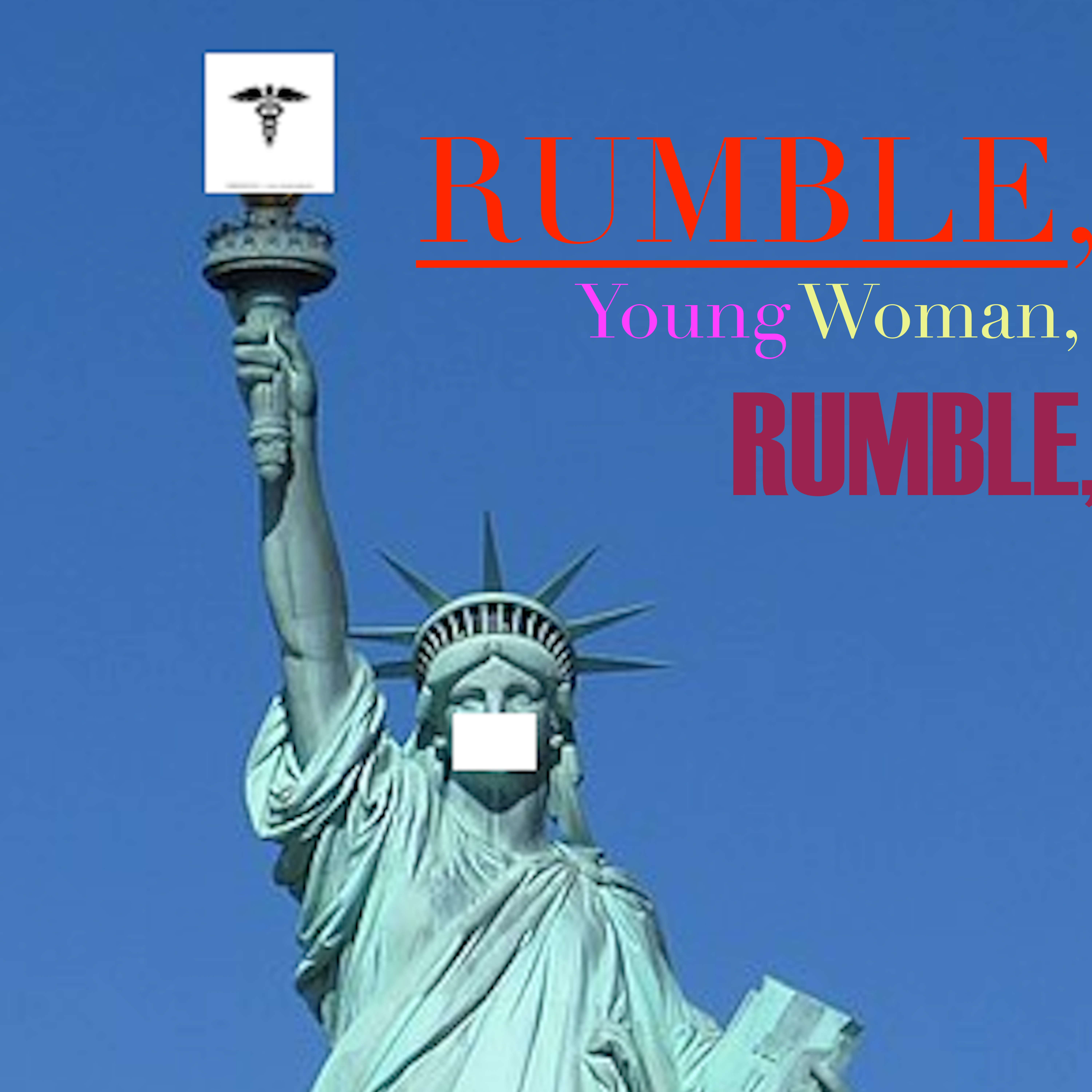 Rumble, Young Woman, Rumble artwork